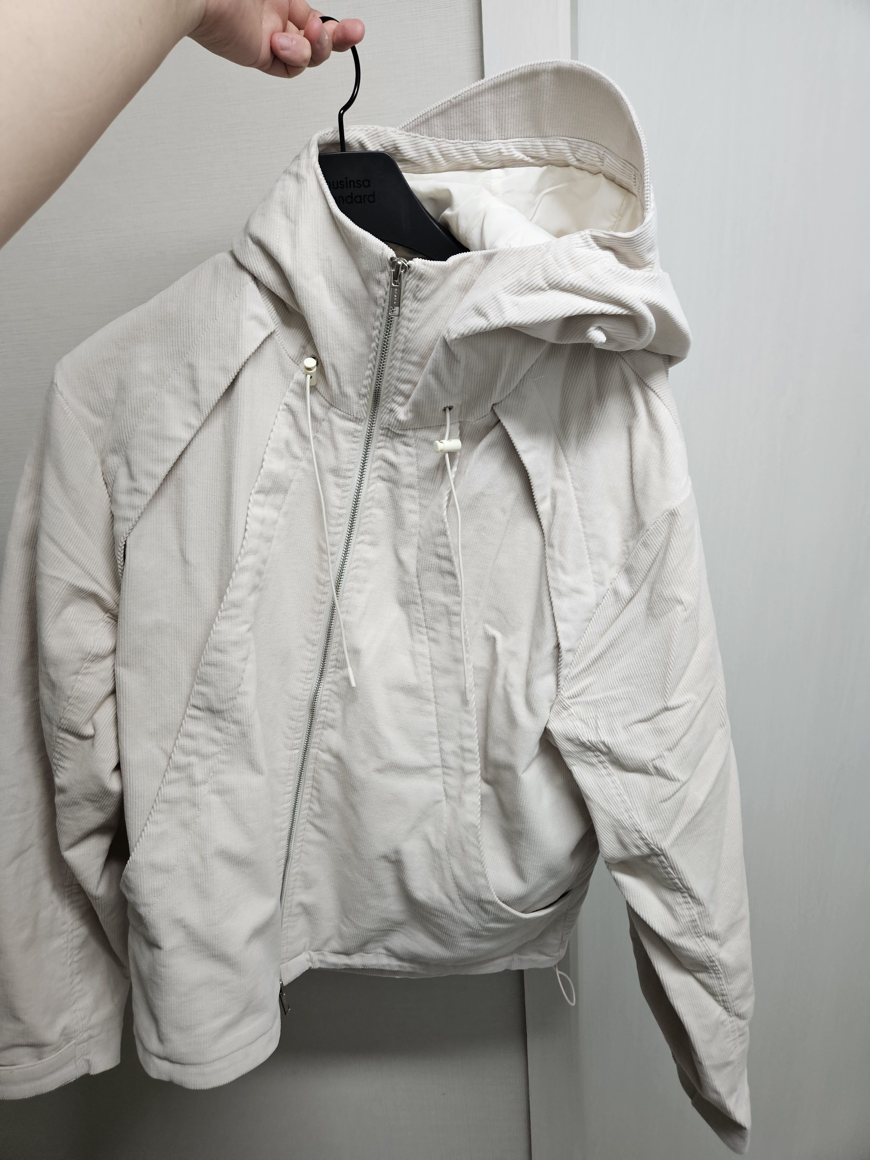 GRAILZ Grailz CORDUROY SHELL JACKET [IVORY] size 2 Size US M / EU 48-50 / 2 - 8 Thumbnail