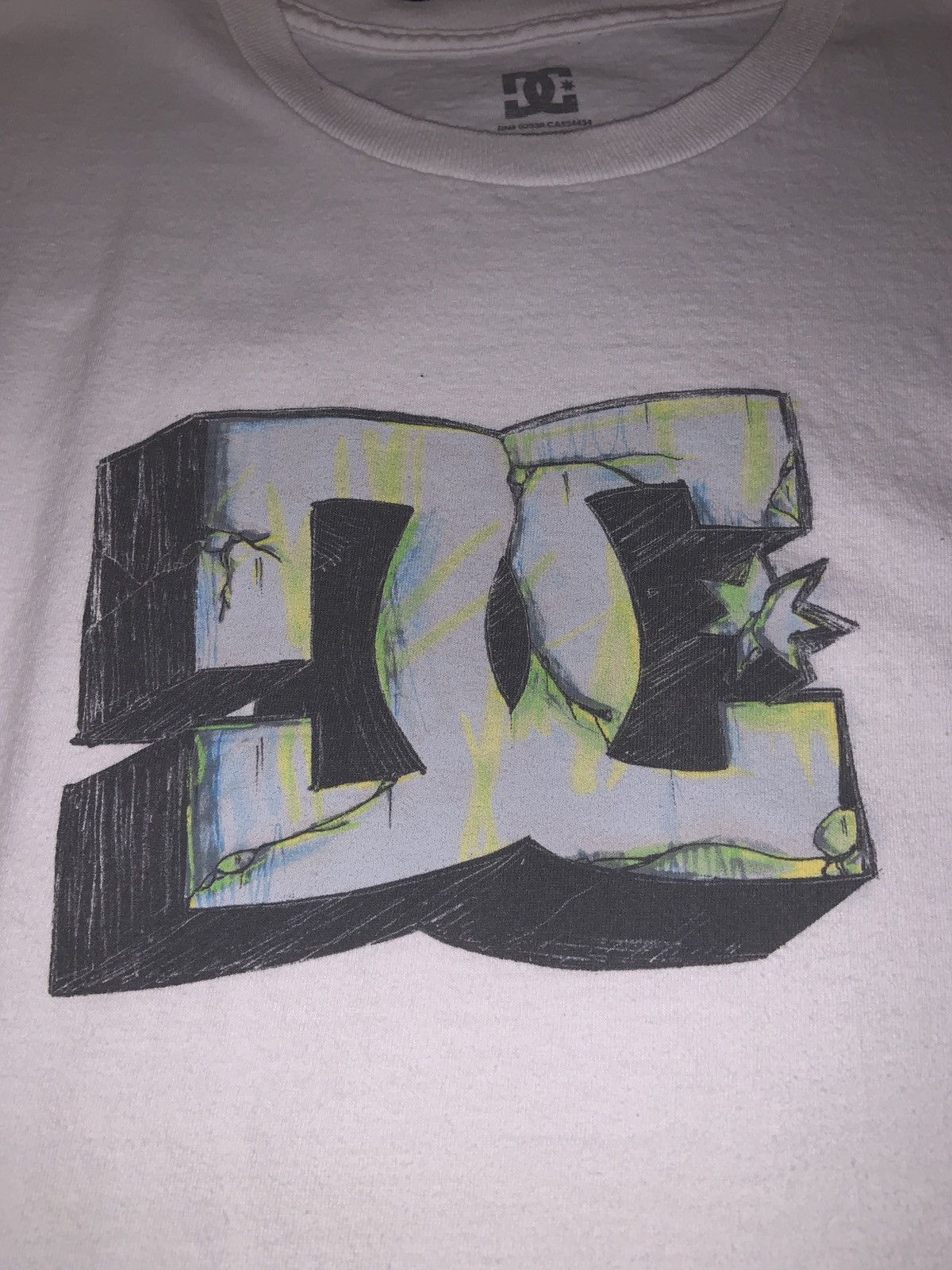 DC White DC Skate T - Size Large Size US L / EU 52-54 / 3 - 3 Thumbnail