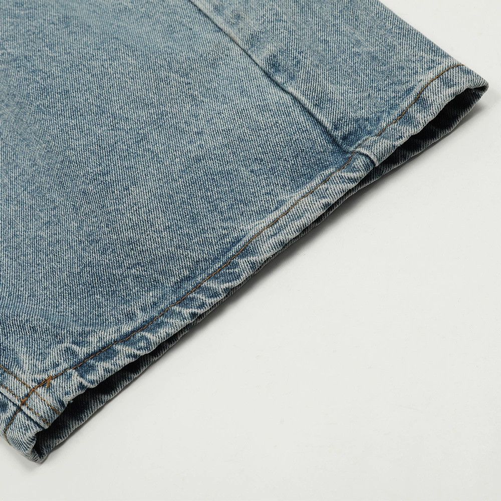 Jean Men's American retro loose casual washed scimitar jeans Size US 32 / EU 48 - 6 Thumbnail