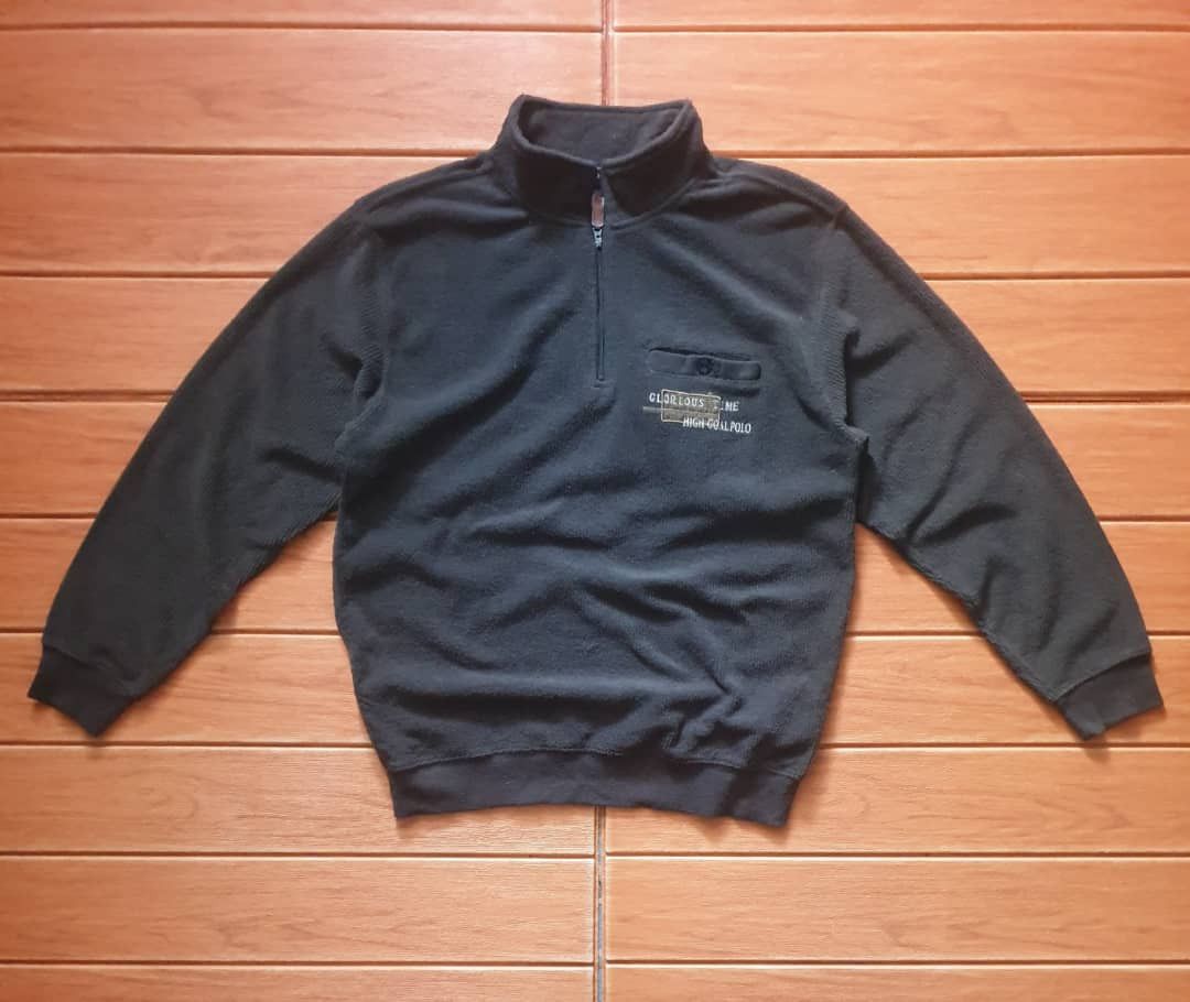Japanese Brand Glorious time half zipper Longsleeve Shirt Size US L / EU 52-54 / 3 - 1 Thumbnail