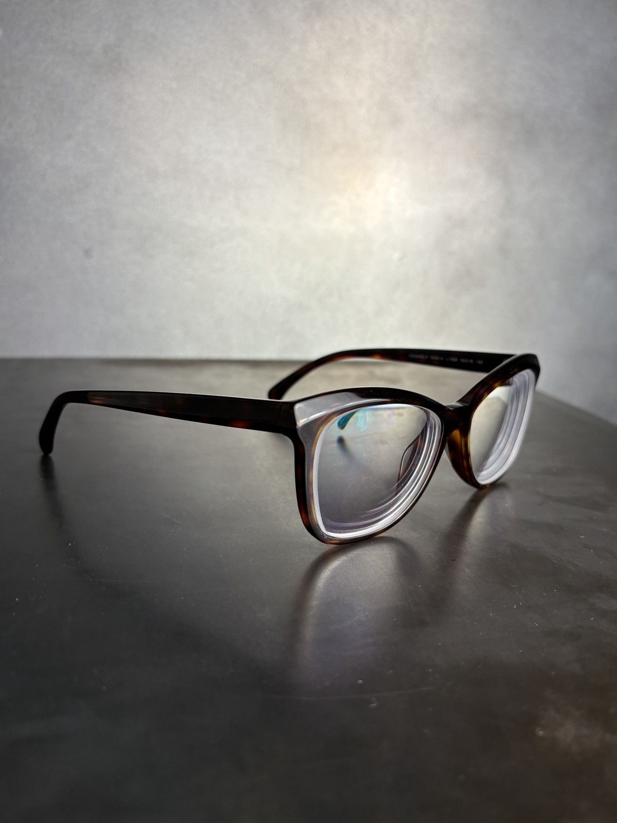 Chanel Chanel Eyeglasses 3353-A 1580 Cat Eye Bold Oversized Frames Size ONE SIZE - 3 Thumbnail