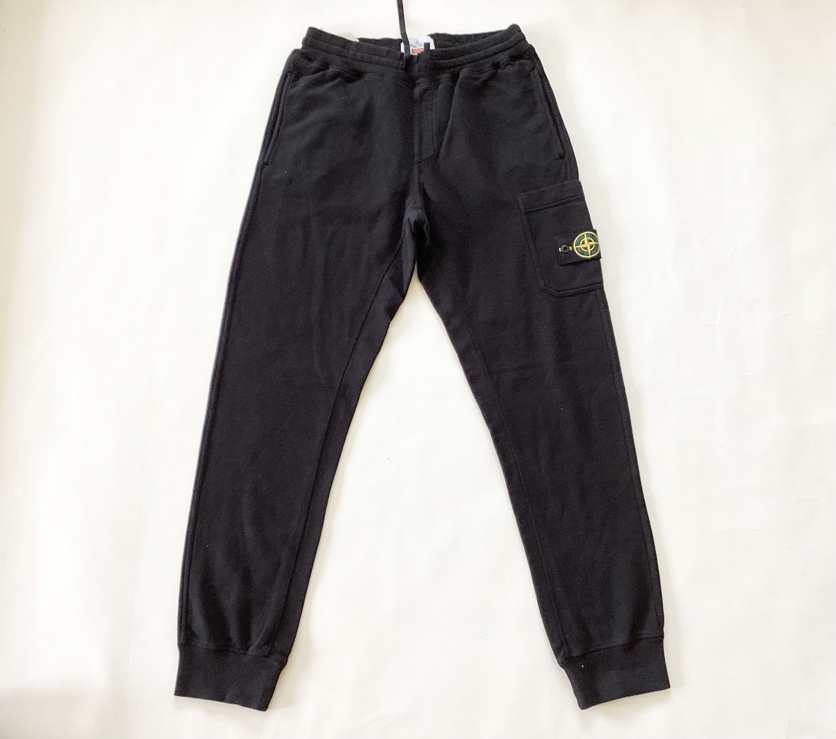 Stone Island × Supreme (M)Supreme Stone Island Sweatpants Black 2014FW Deadstock Size US 34 / EU 50 - 1 Thumbnail