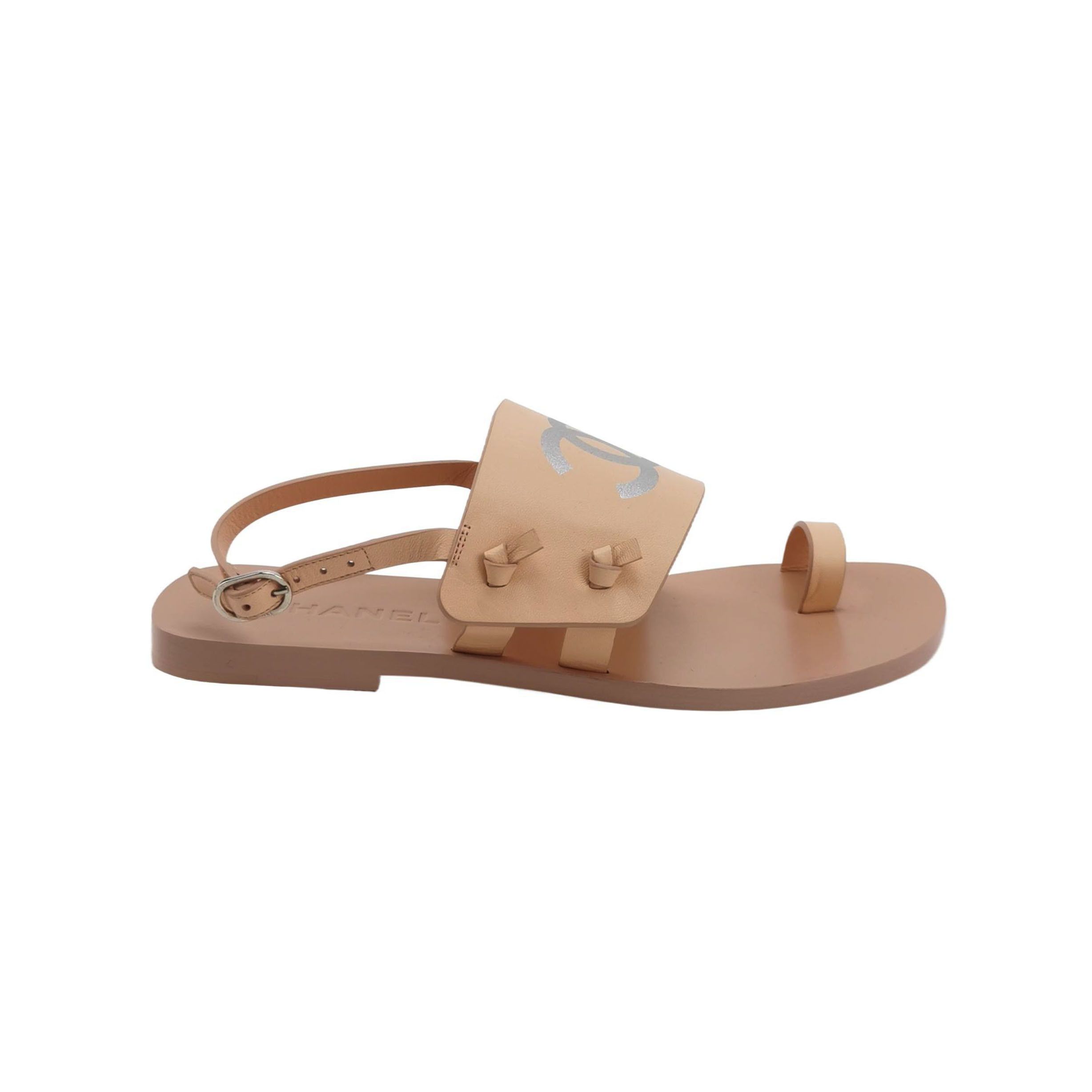Chanel Chanel Women 7 Sandals Size US 7 / IT 37 - 1 Thumbnail
