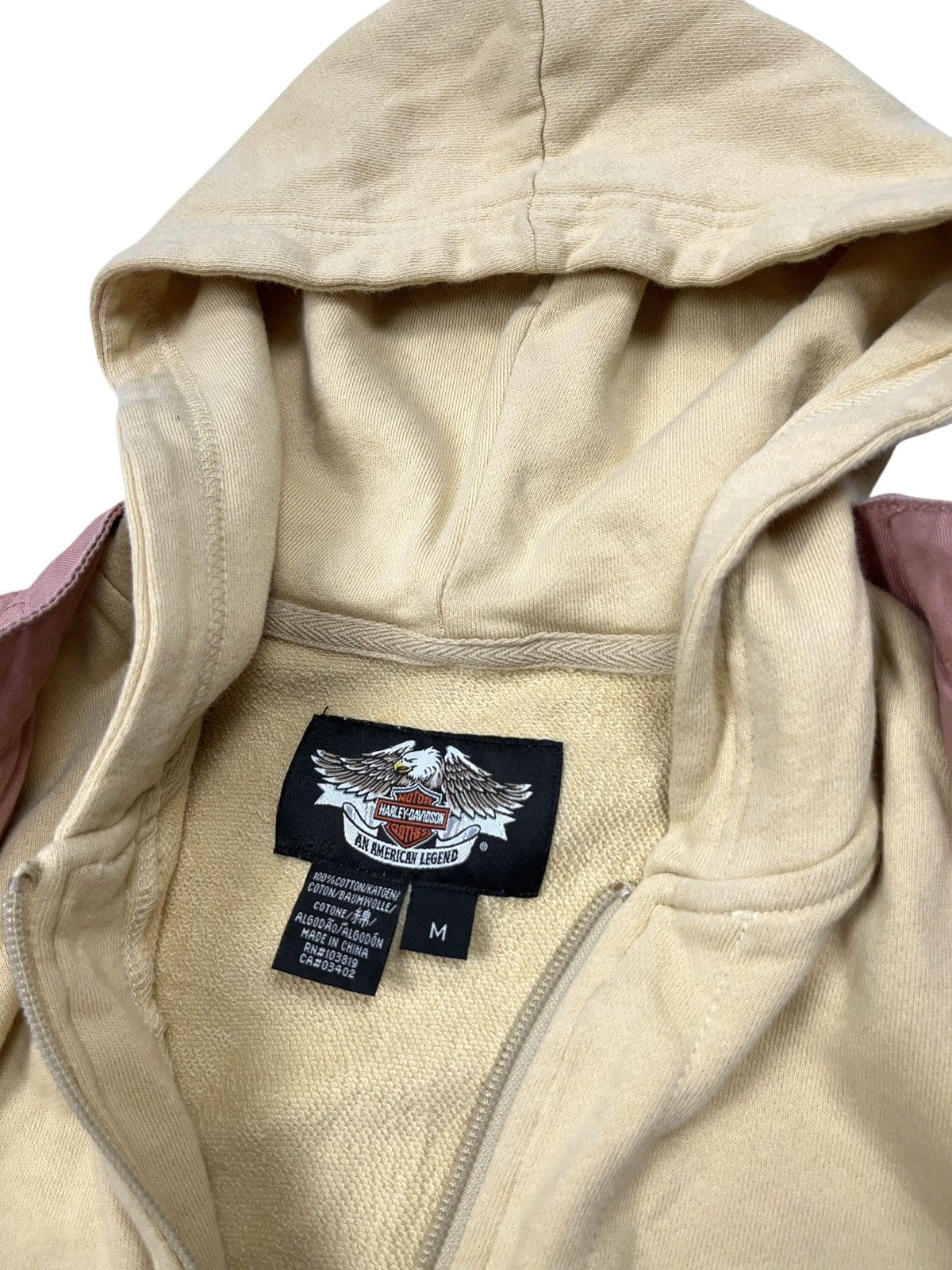 Harley Davidson Vintage y2k Harley Davidson 3 in 1 Jacket Embroidered Size M / US 6-8 / IT 42-44 - 9 Thumbnail