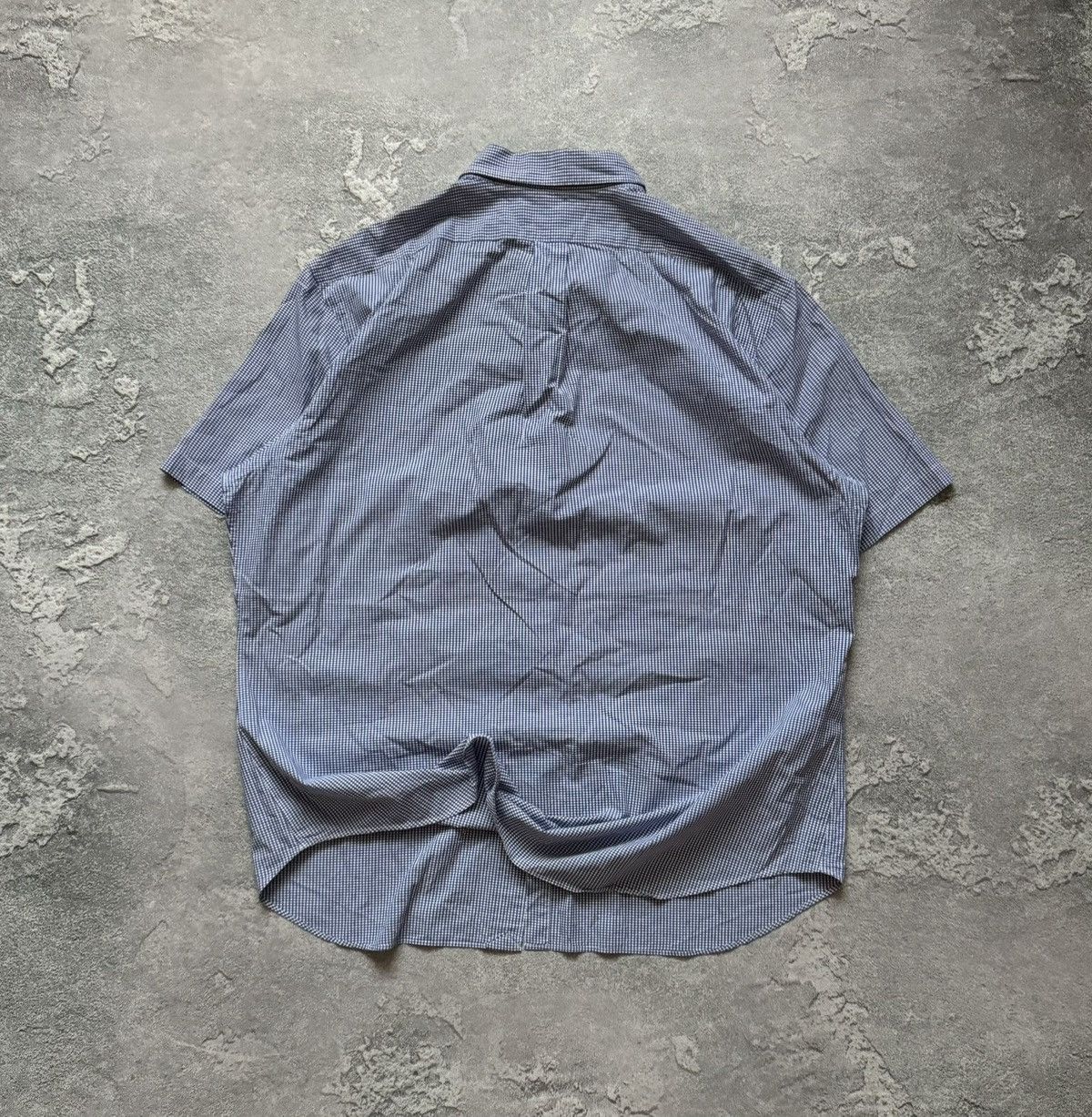 Polo Ralph Lauren × Vintage Polo Ralph Lauren XXL checkered shirt short sleeve polo tee Size US XXL / EU 58 / 5 - 9 Thumbnail