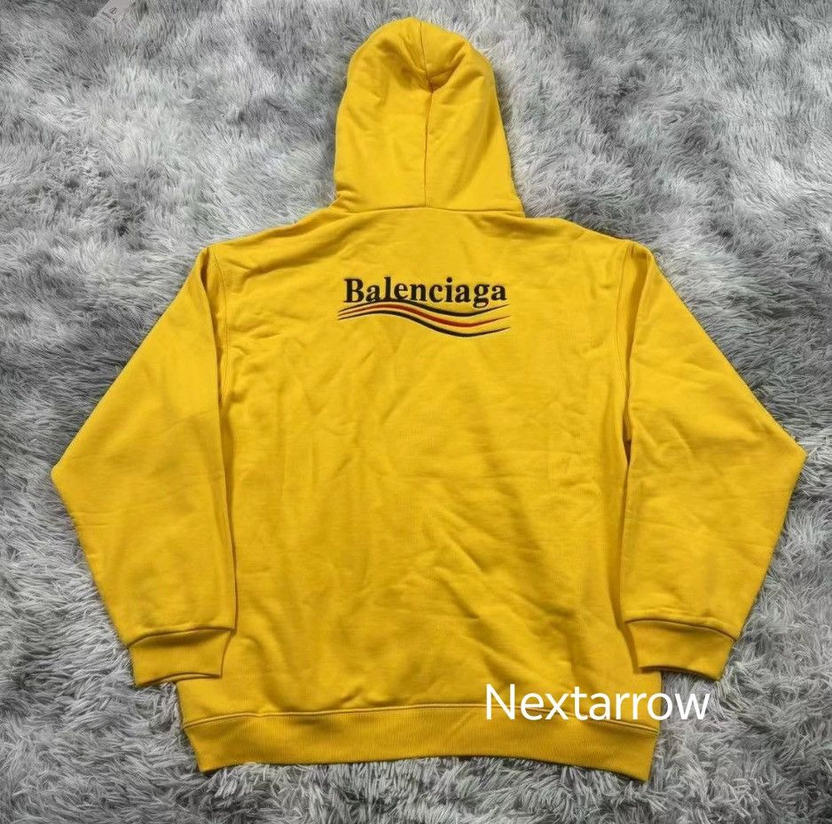 Balenciaga Balenciaga Cola Embroidered Hoodie 2410-Nextarrow Size US M / EU 48-50 / 2 - 2 Thumbnail