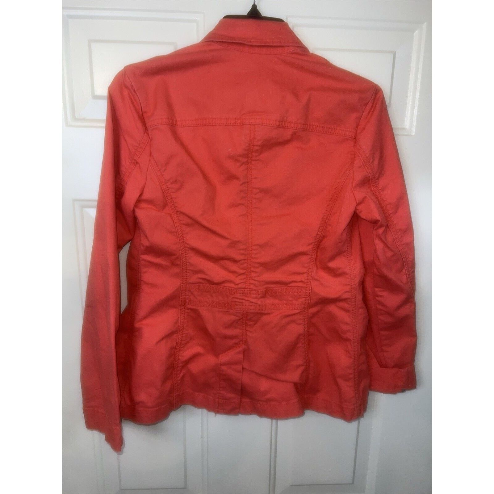 Eddie Bauer Eddie Bauer Blazer Chore Trucker Jacket Women’s 6 Pink Denim Size M / US 6-8 / IT 42-44 - 9 Thumbnail