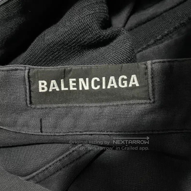 Balenciaga Balenciaga size XS Black Gray Washed Baggy Loose Wide Leg Size US 27 - 3 Thumbnail