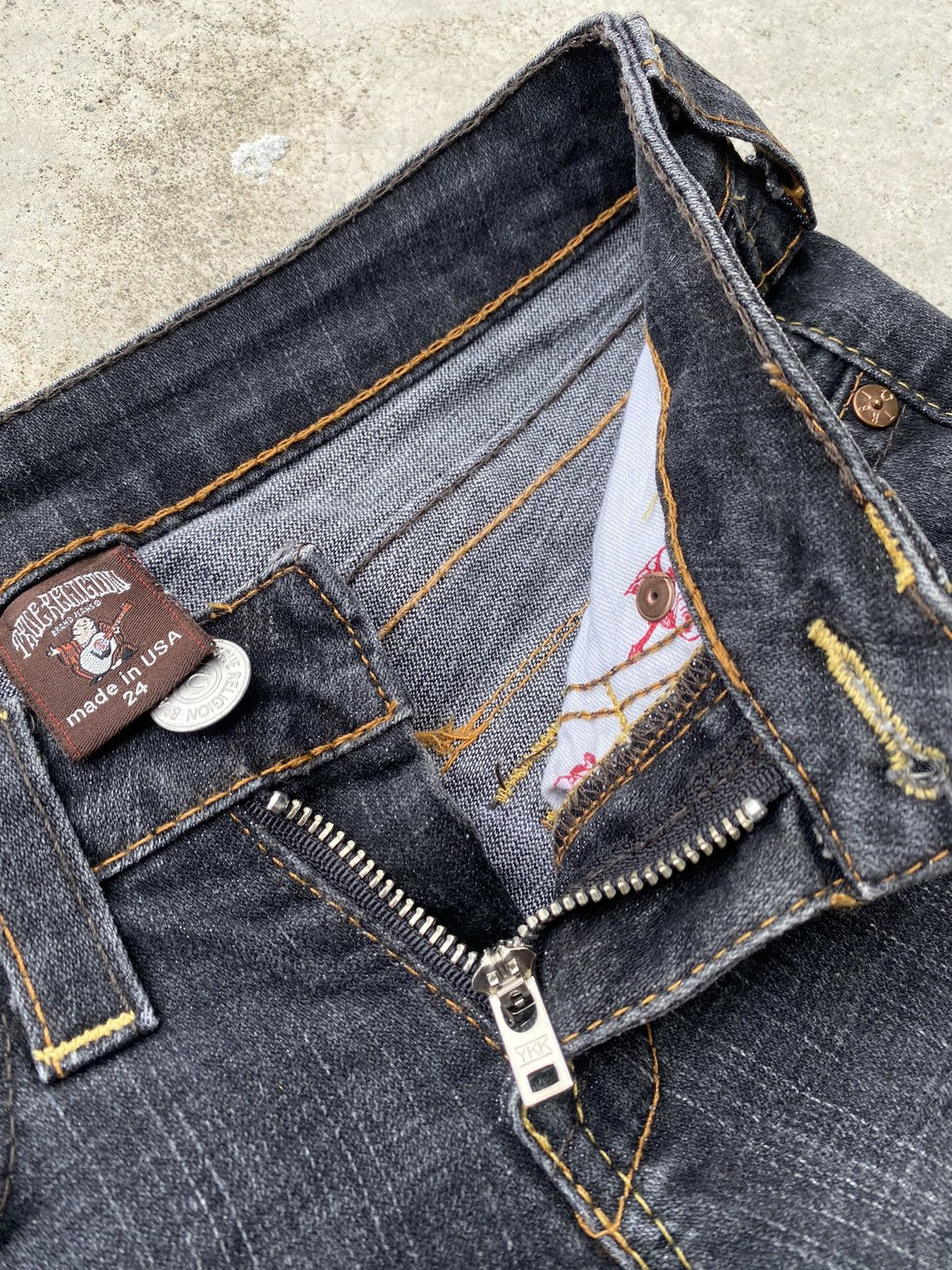 True Religion × Vintage Vintage True Religion Bootcut Flare Jeans Size 28" / US 6 / IT 42 - 11 Thumbnail