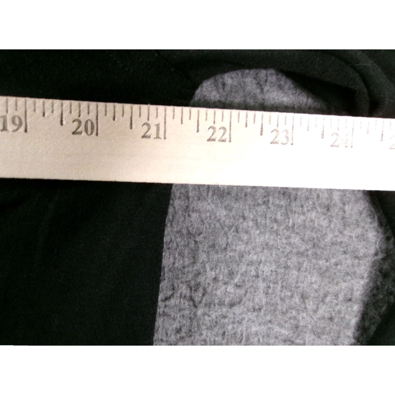 Layer 8 ELGOGY Shirt Women L Black Long Sleeve Scoop Neck Stretch Tunic Slim Fit Top Size L / US 10 / IT 46 - 3 Thumbnail