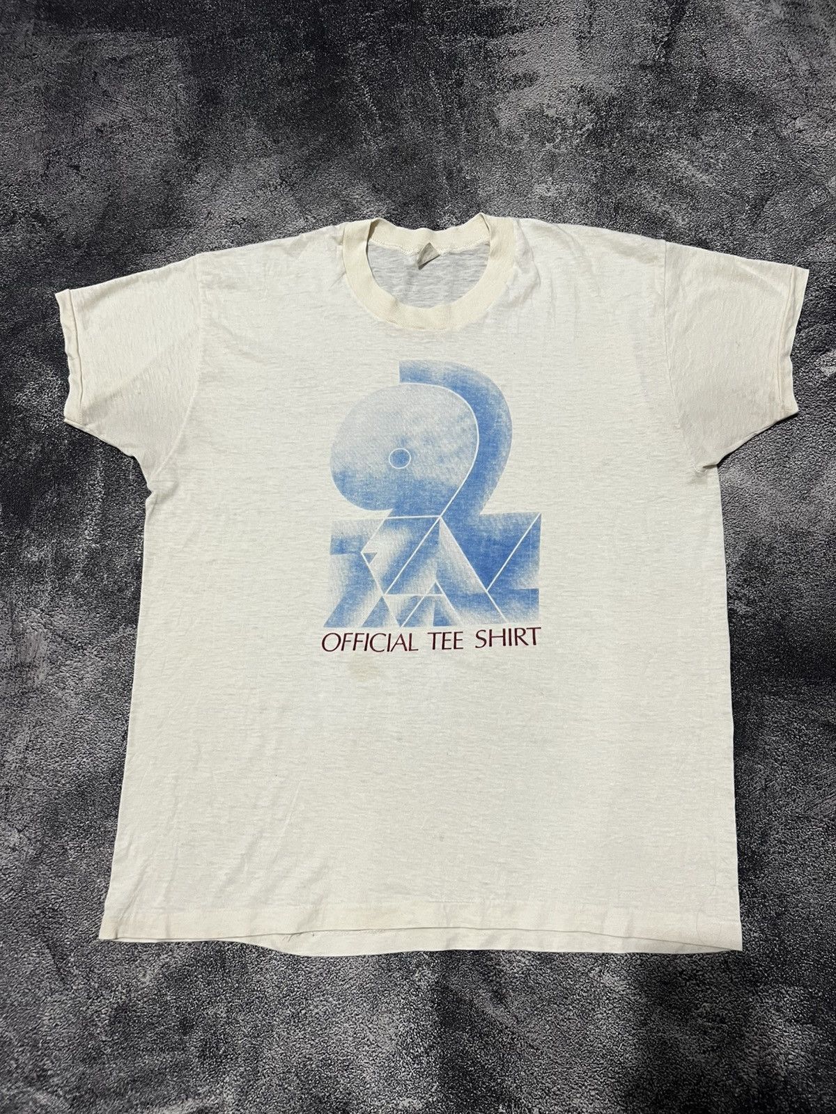 Vintage 70s Official Tee Shirt Size US XL / EU 56 / 4 - 1 Thumbnail