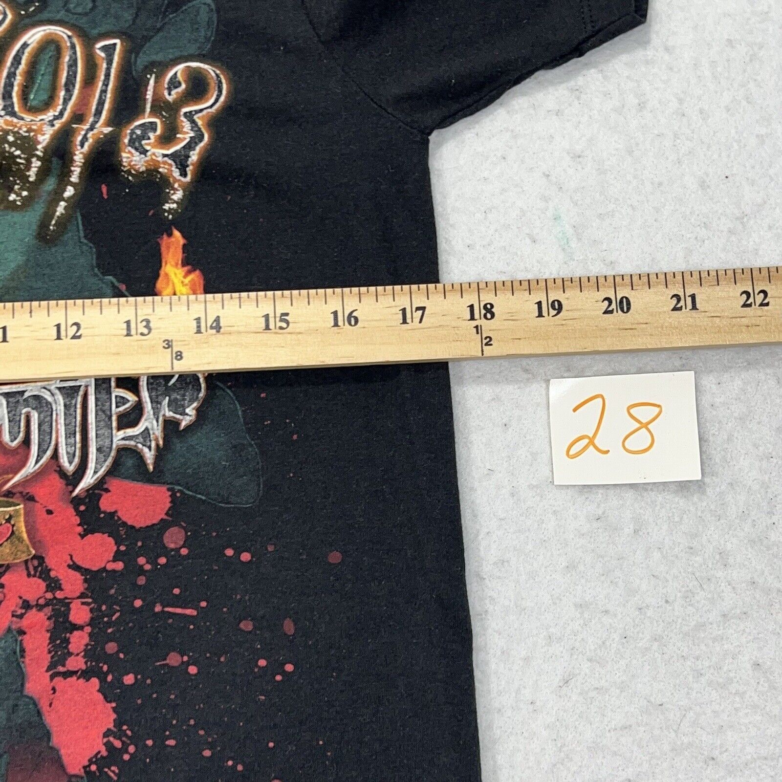 Pacific Legend Halloweenie Roast Metal Rock Radio WJRR Black Graphic Tee Size US S / EU 44-46 / 1 - 11 Thumbnail