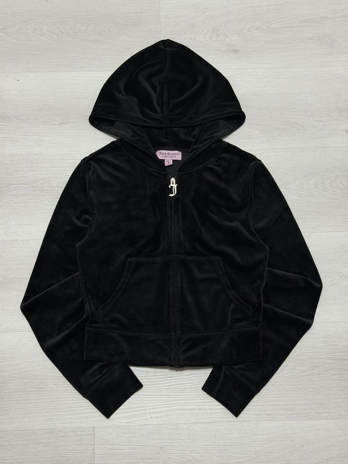 Juicy Couture Juicy Couture Y2K Bedazzled Velour Zip Up Hoodie Women’s S Size S / US 4 / IT 40 - 4 Thumbnail