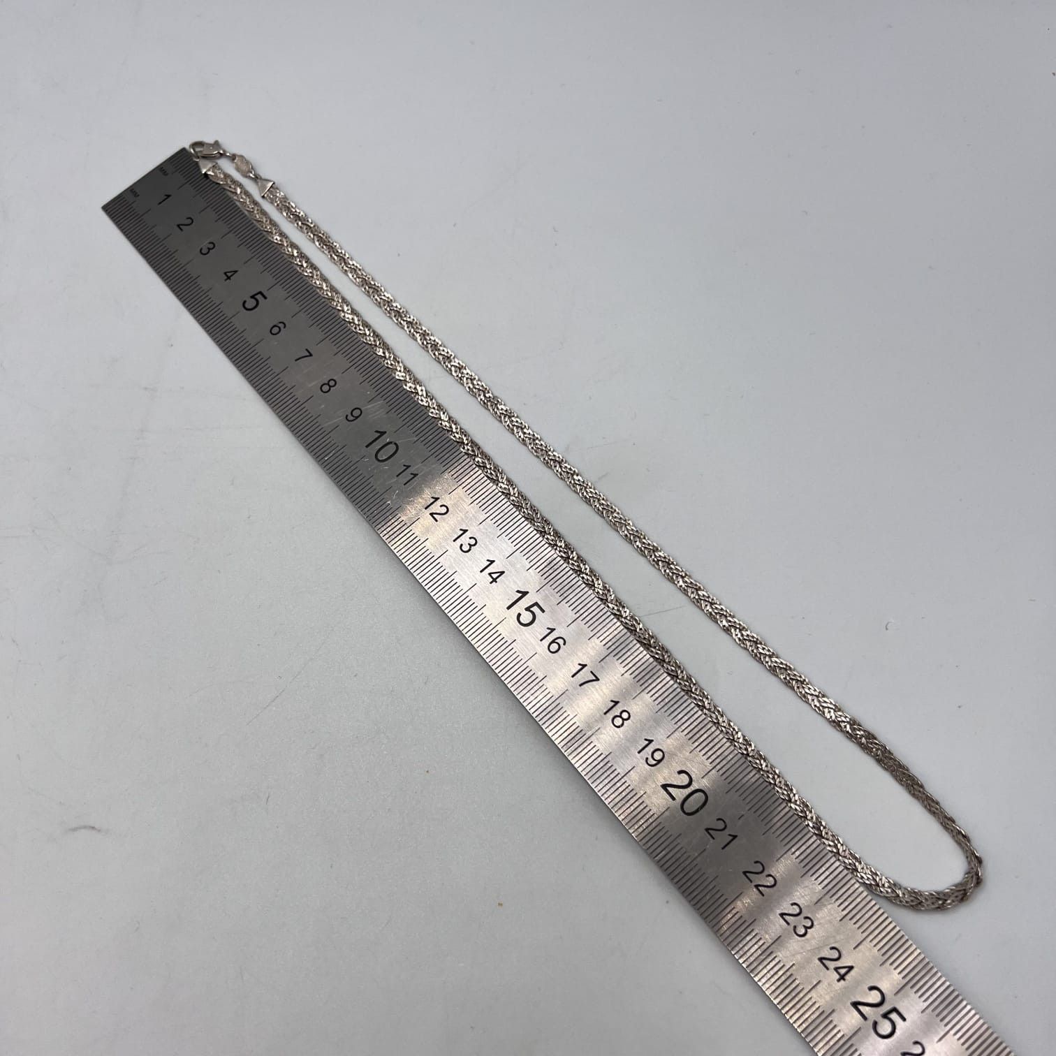 Sterling Silver Vintage Sterling Silver 925 Woven Chain Women's Men's Signed Size ONE SIZE - 7 Thumbnail