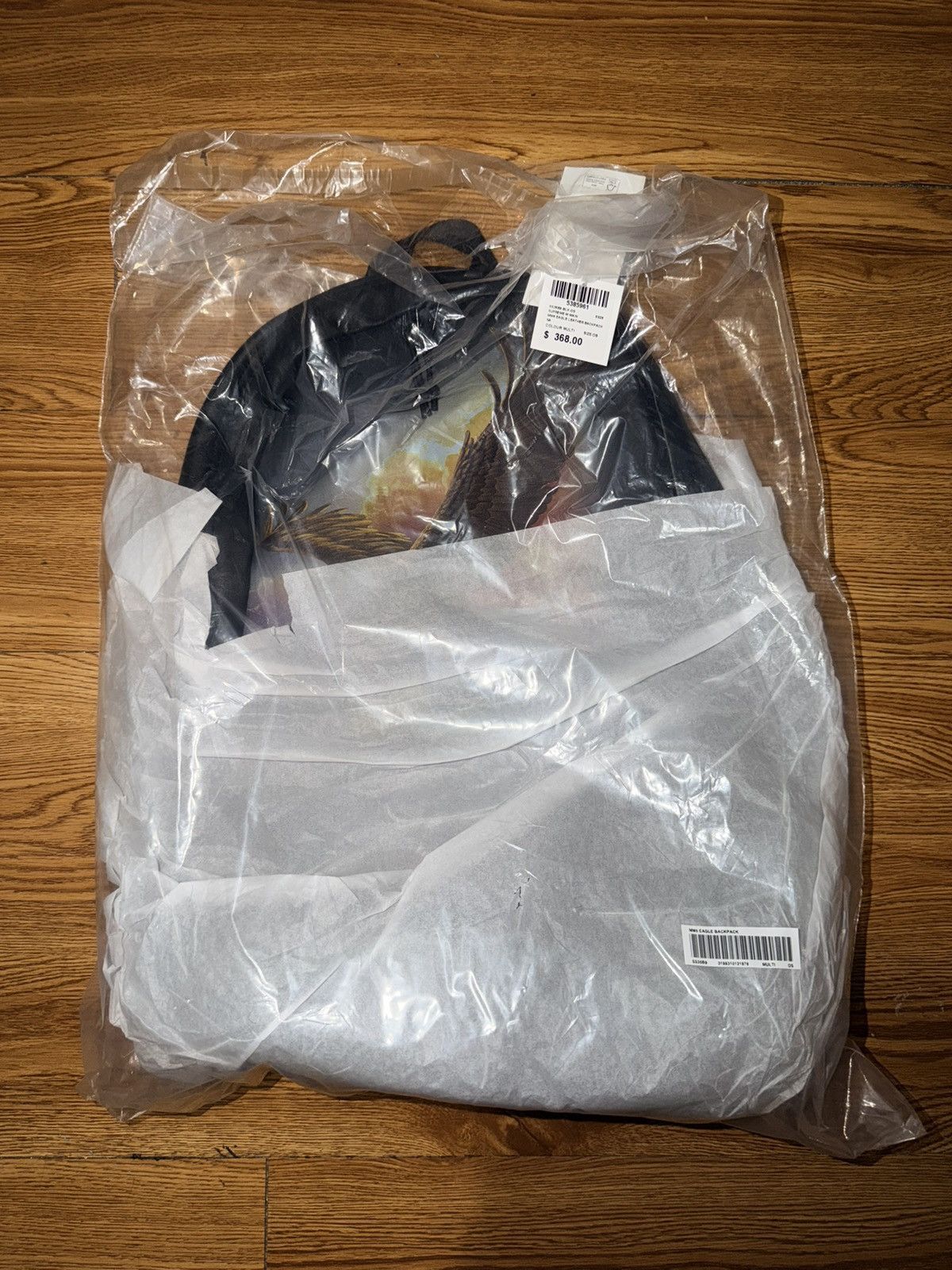 Maison Margiela × Supreme Supreme MM6 Maison Margiela Eagle Leather Backpack Size ONE SIZE - 4 Thumbnail