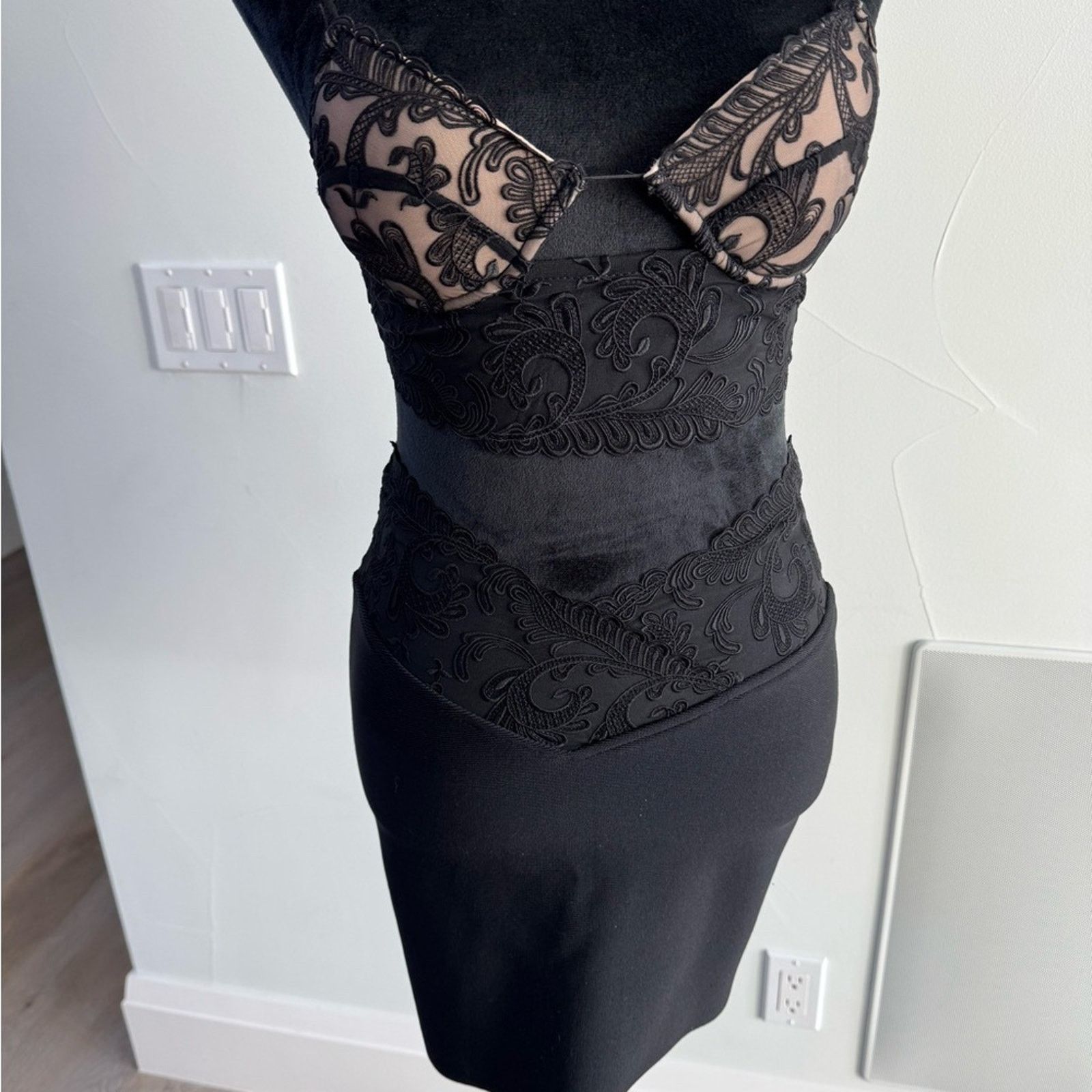 Other Elegant Black Lace two piece set size XS Size S / US 4 / IT 40 - 1 Thumbnail