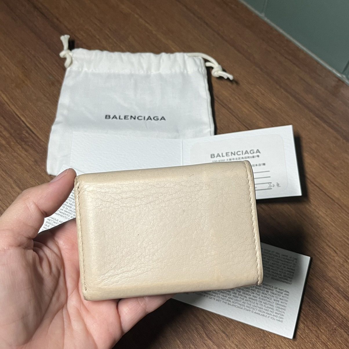 Balenciaga BALENCIAGA PAPIER Mini Tri-fold Compact wallet Size ONE SIZE - 5 Thumbnail