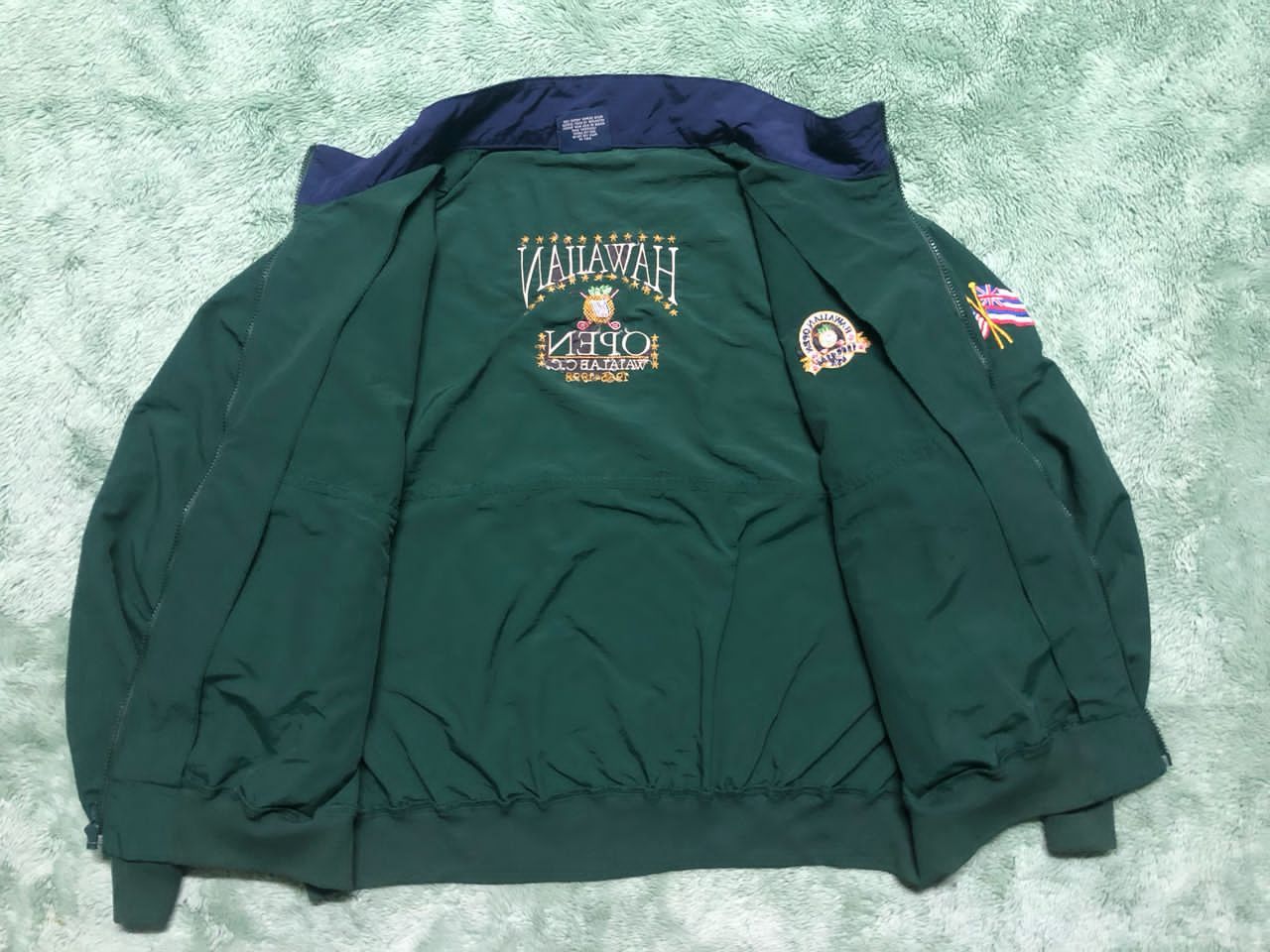 Vintage VINTAGE 1998 HAWAIIAN OPEN WAIALAE CC LIGHT JACKET OVERSIZED Size US XXL / EU 58 / 5 - 3 Thumbnail