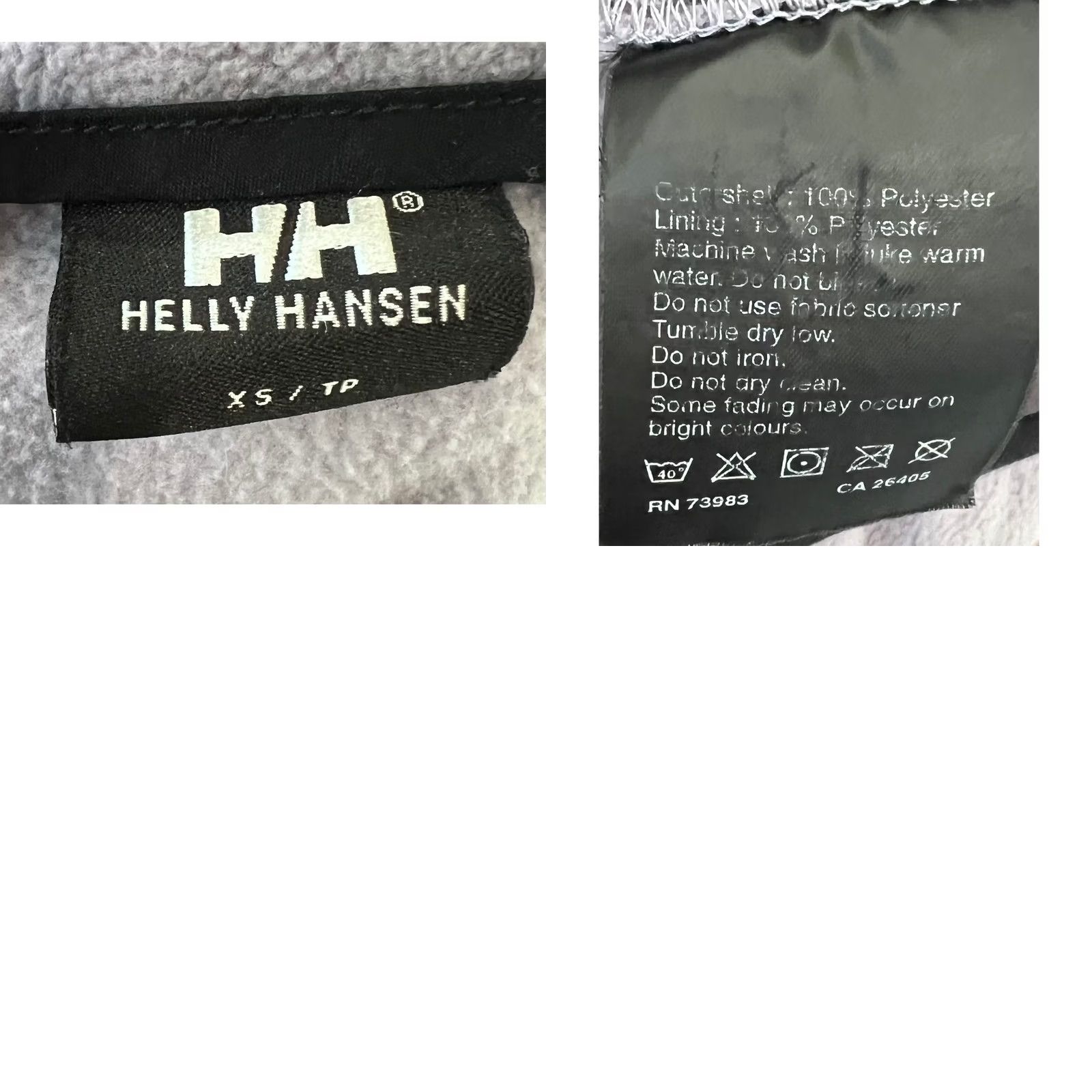 Helly Hansen VINTAGE HELLY HANSEN Women's Fleece Jacket Lavender Light Purple Full Zip XS Size XS / US 0-2 / IT 36-38 - 8 Thumbnail