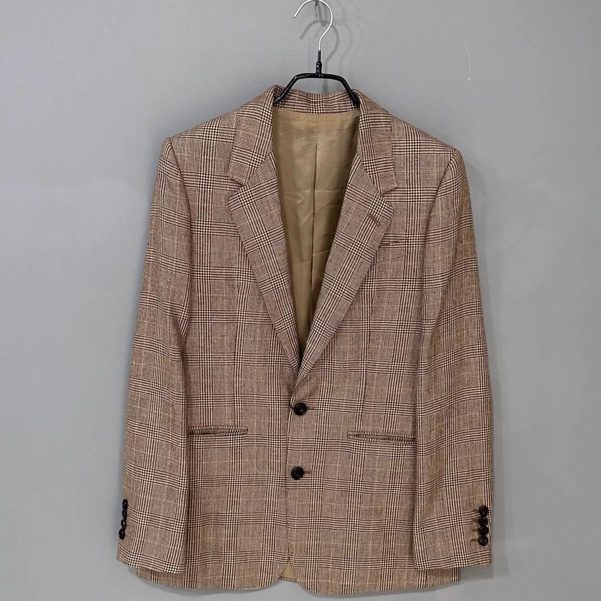 Celine celine prince of wales check blazer Size S / US 4 / IT 40 - 1 Thumbnail