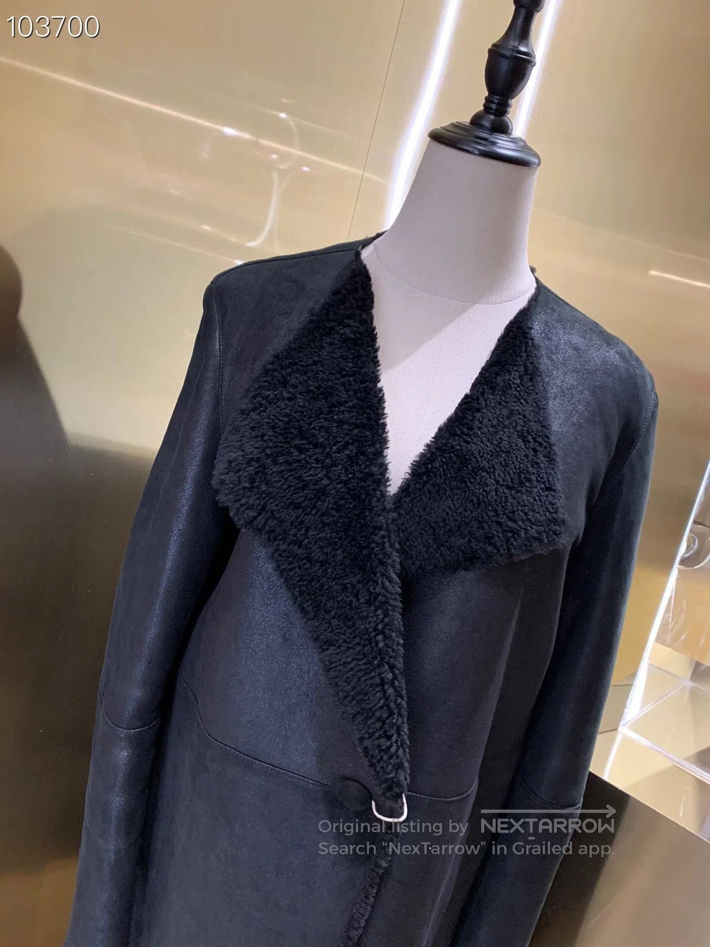 Alexander McQueen Alexander McQueen Shearling Coat. Size US XXS / EU 40 - 3 Thumbnail