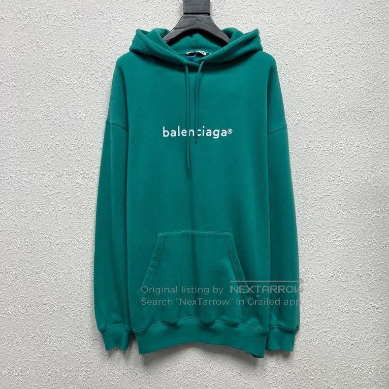 Balenciaga Balenciaga Lake green email hoodie Size US XS / EU 42 / 0 - 1 Thumbnail