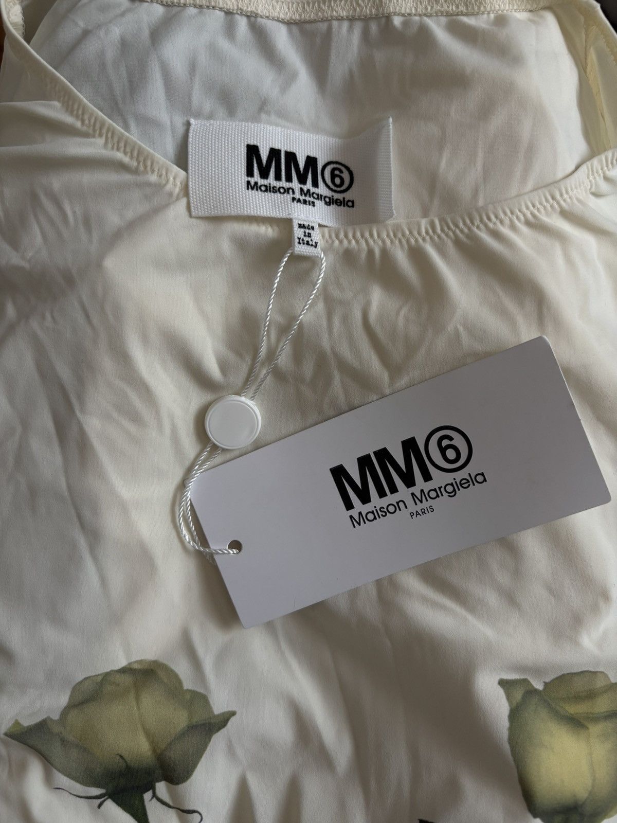 MM6 MM6 Maison Margiela Cream Bodysuit Size Small Size S / US 4 / IT 40 - 4 Thumbnail