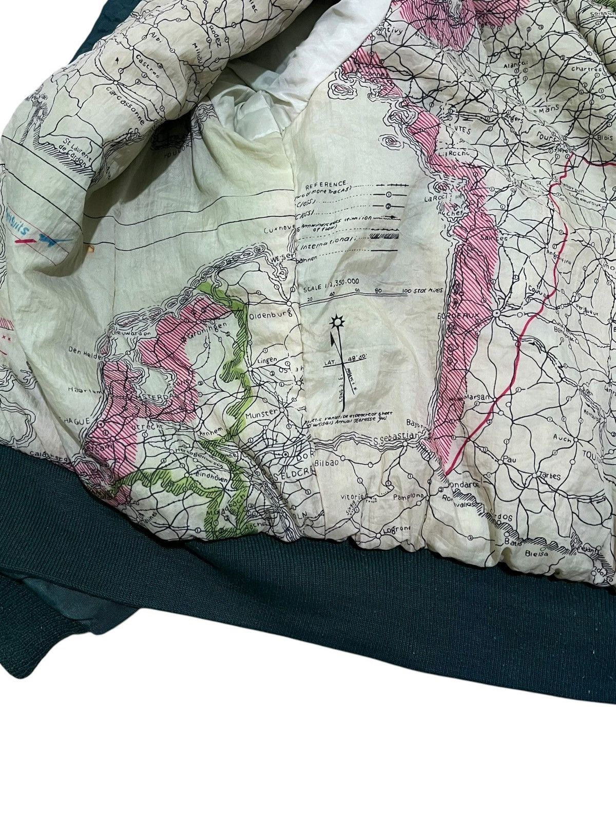Japanese Brand Archive CWU Flyght Bomber Jacket Escape Maps Size US L / EU 52-54 / 3 - 9 Thumbnail