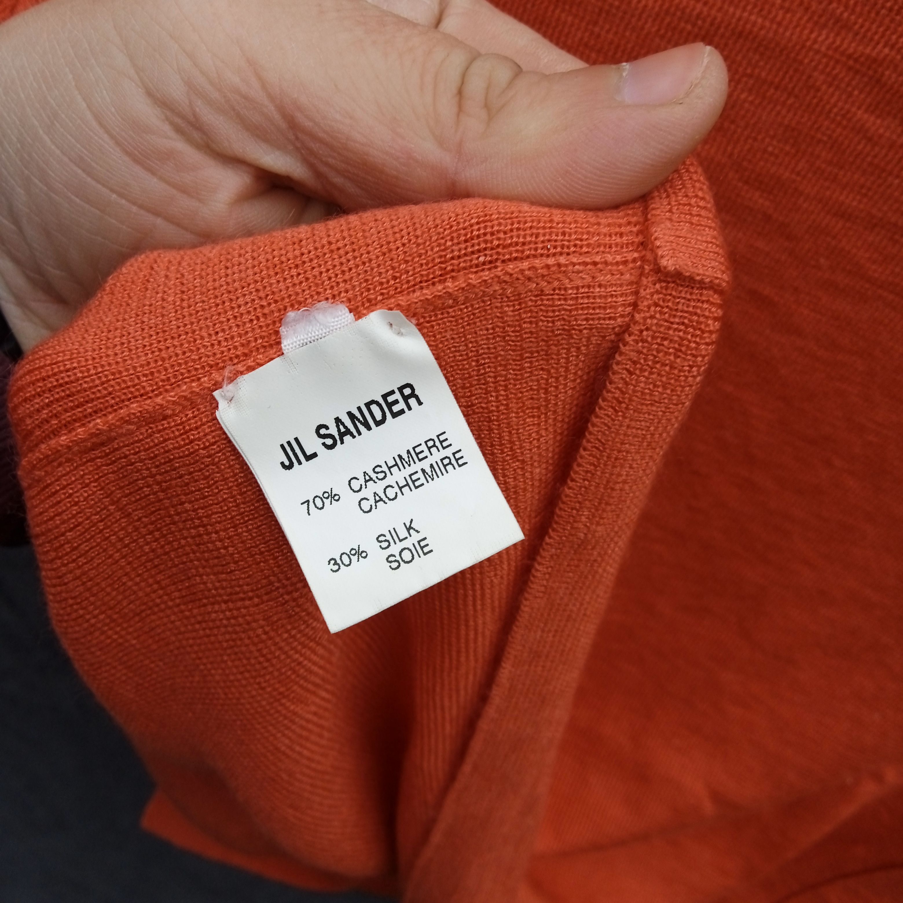 Jil Sander Jil sander blouse top cashmere silk top Size S / US 4 / IT 40 - 6 Thumbnail