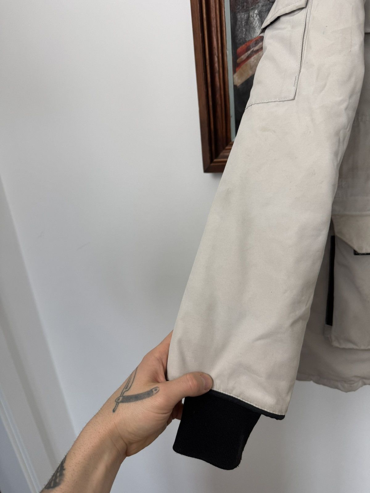 Canada Goose Canada Goose Expedition Beige Down Fur Coat Parka Jacket Size US XS / EU 42 / 0 - 10 Thumbnail