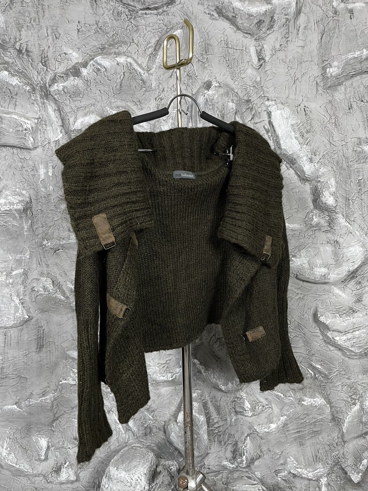 14th Addiction × Japanese Brand × Le Grande Bleu (L.G.B.) Vintage Multifunctional Knit Cardigan Junya Watanabe Style Size US S / EU 44-46 / 1 - 16 Thumbnail