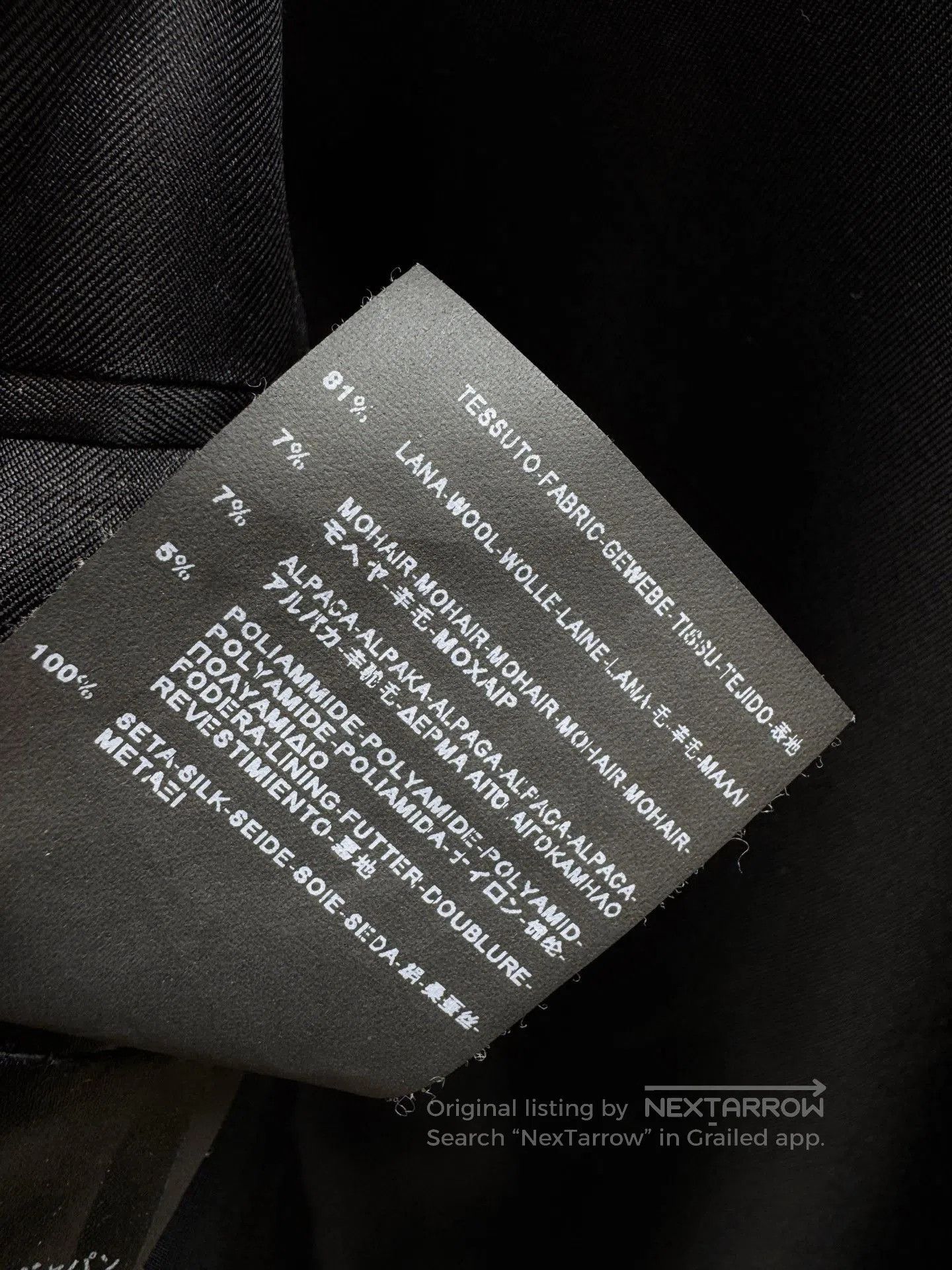 Saint Laurent Paris Saint Laurent Gray Plaid Wool Blazer. Size US S / EU 44-46 / 1 - 6 Thumbnail