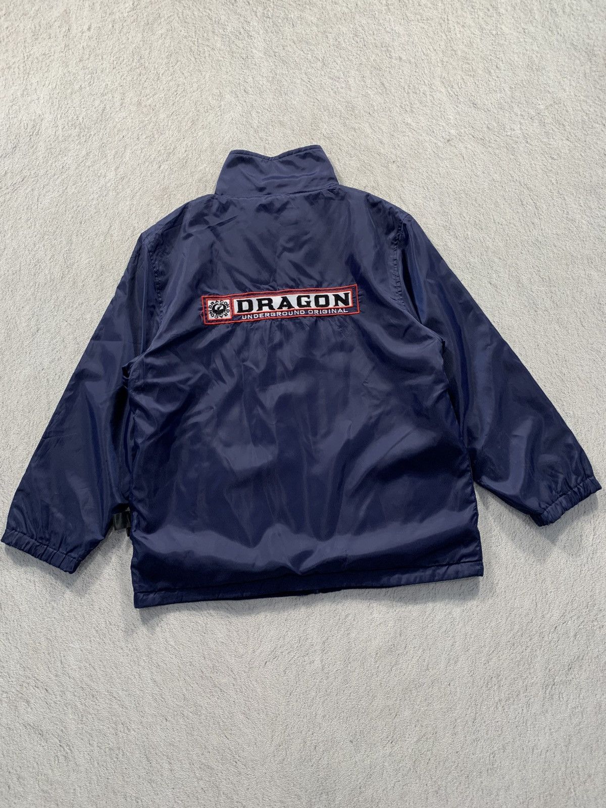 Japanese Brand Vintage DRAGON SKATEBOARD Reversible Jacket Size US L / EU 52-54 / 3 - 3 Thumbnail
