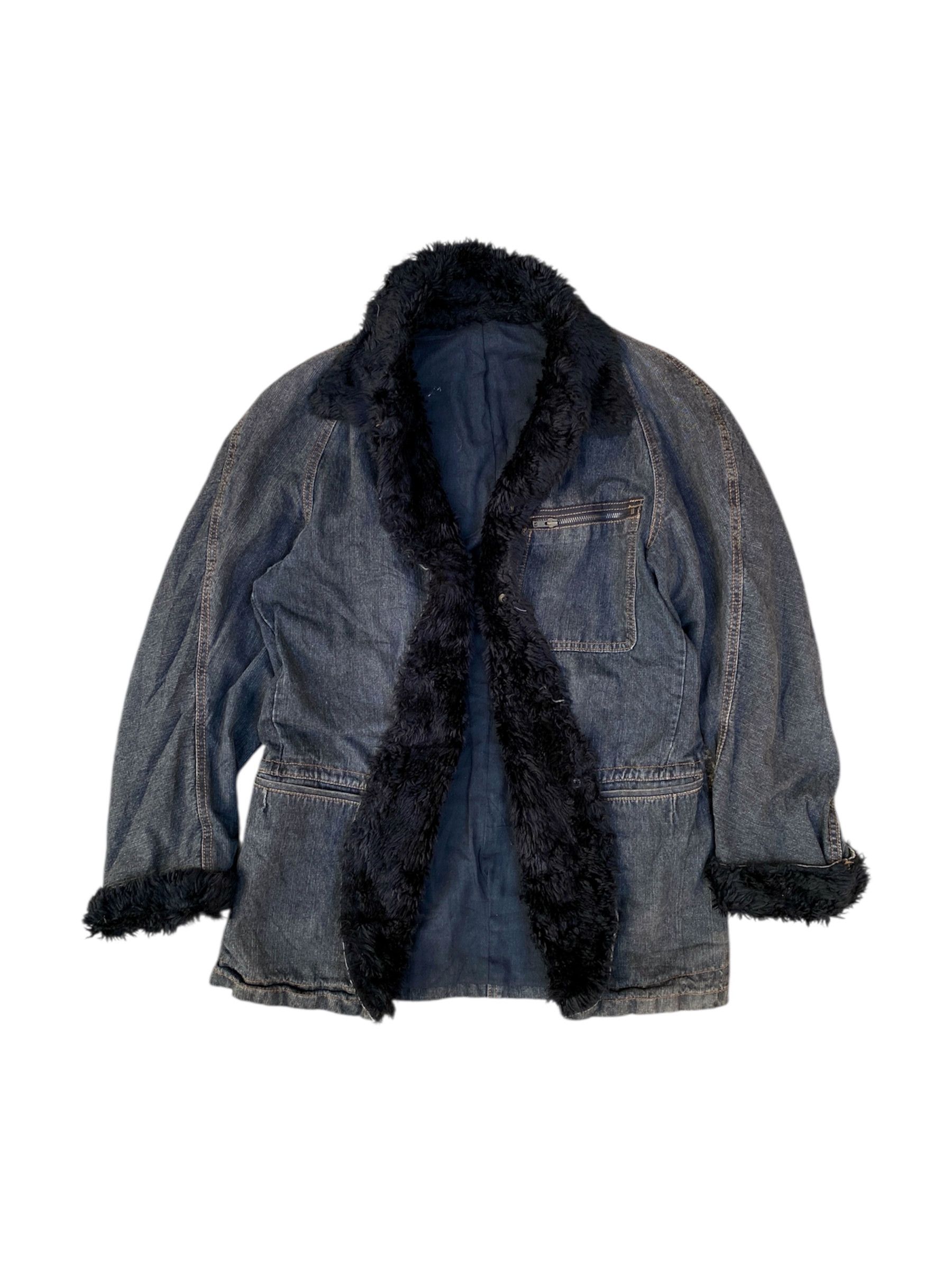 Hysteric Glamour × If Six Was Nine Yohji Yamamoto Maison Margiela Opium Style Fur Jacket Jacket Size US L / EU 52-54 / 3 - 2 Thumbnail