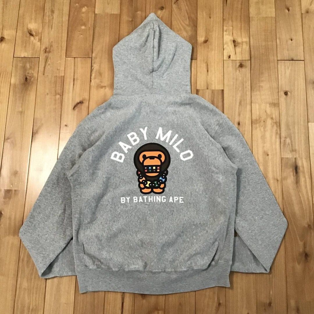 Bape BAPE Milo Full Zip Hoodie a bathing ape NIGO Size US M / EU 48-50 / 2 - 3 Thumbnail
