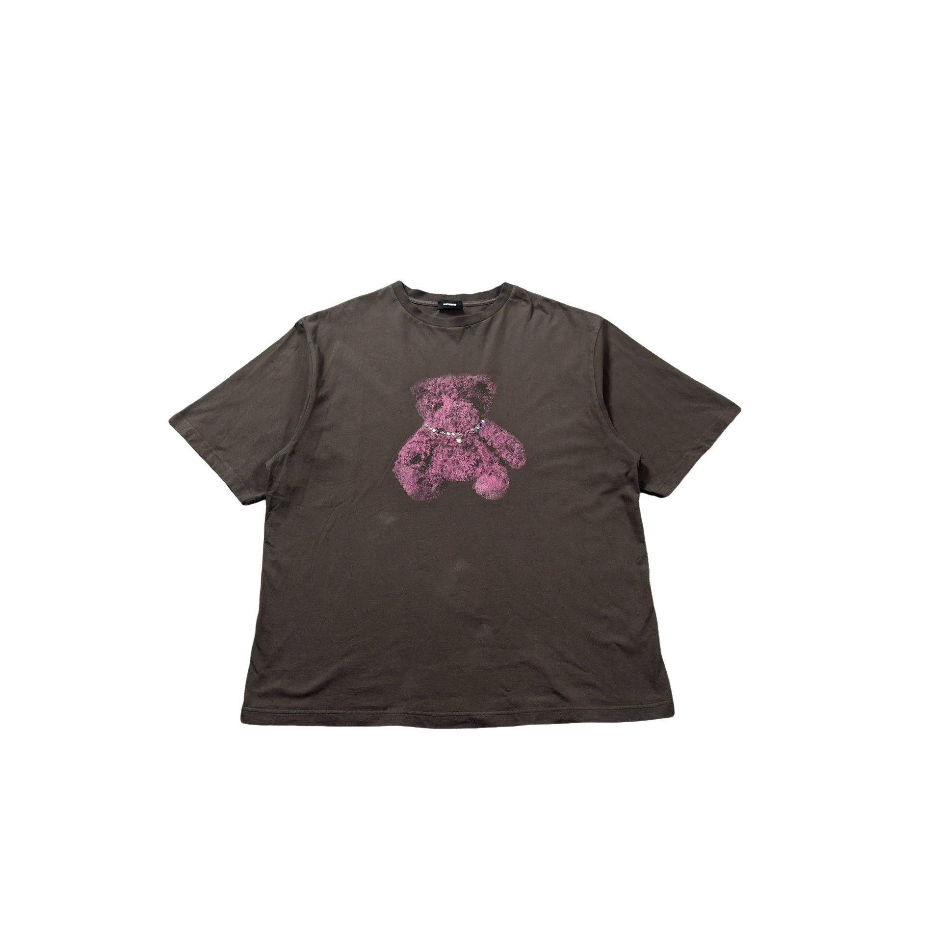 WE11DONE WE11DONE Studded Bear Graphic T-Shirt Size L Size US L / EU 52-54 / 3 - 1 Thumbnail