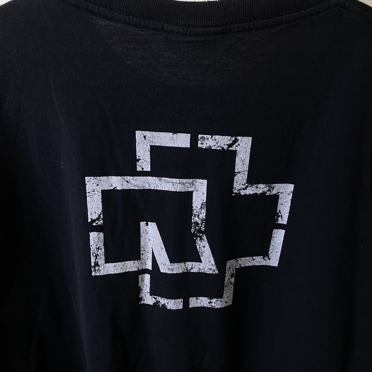 Band Tees Vintage 2000s Rammstein Lava Logo Band T Shirt Size US XL / EU 56 / 4 - 6 Thumbnail