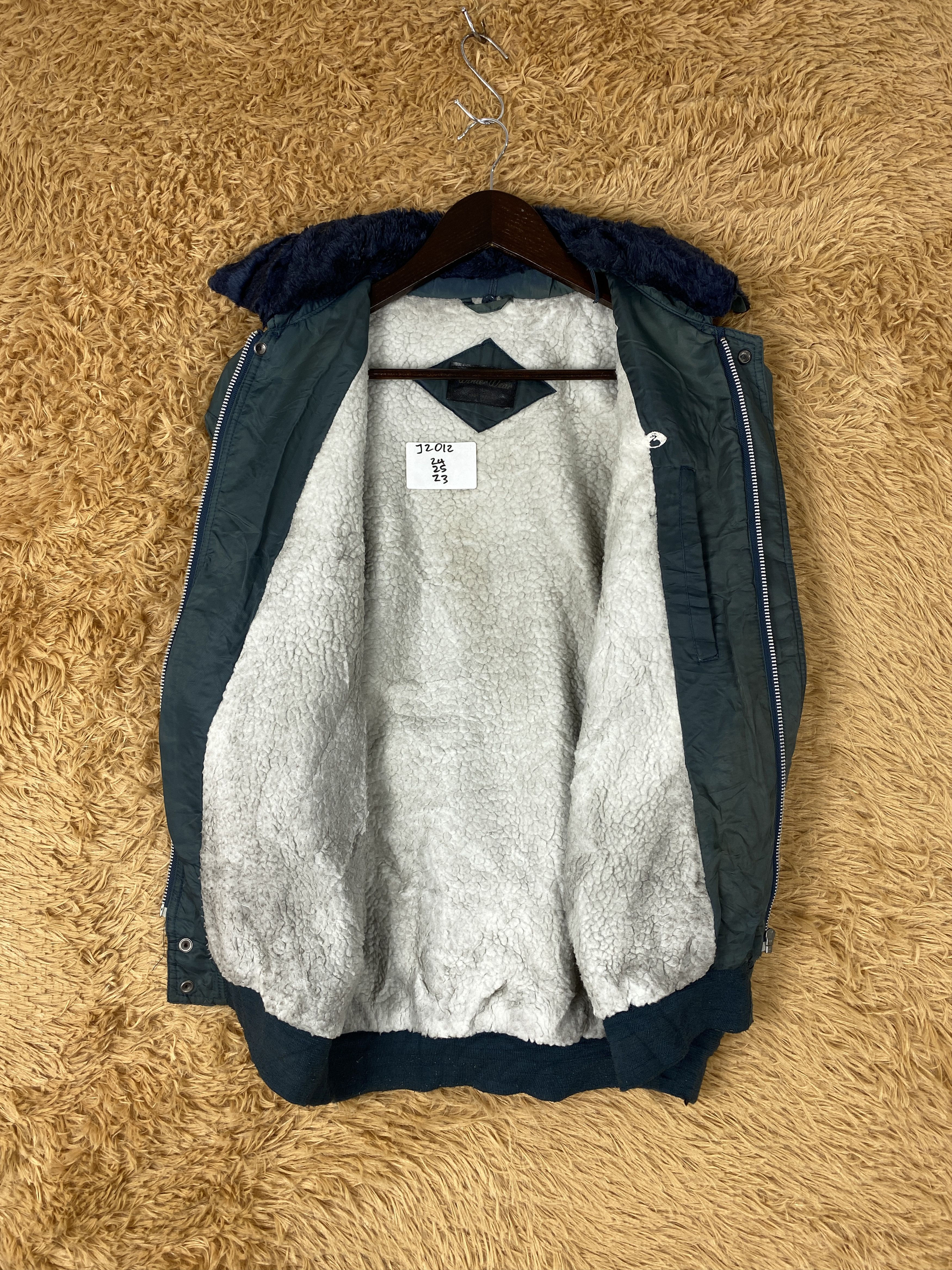 Japanese Brand Vintage Winter Wear Sherpa Lining Bombers Jacket J2012 Size US M / EU 48-50 / 2 - 7 Thumbnail