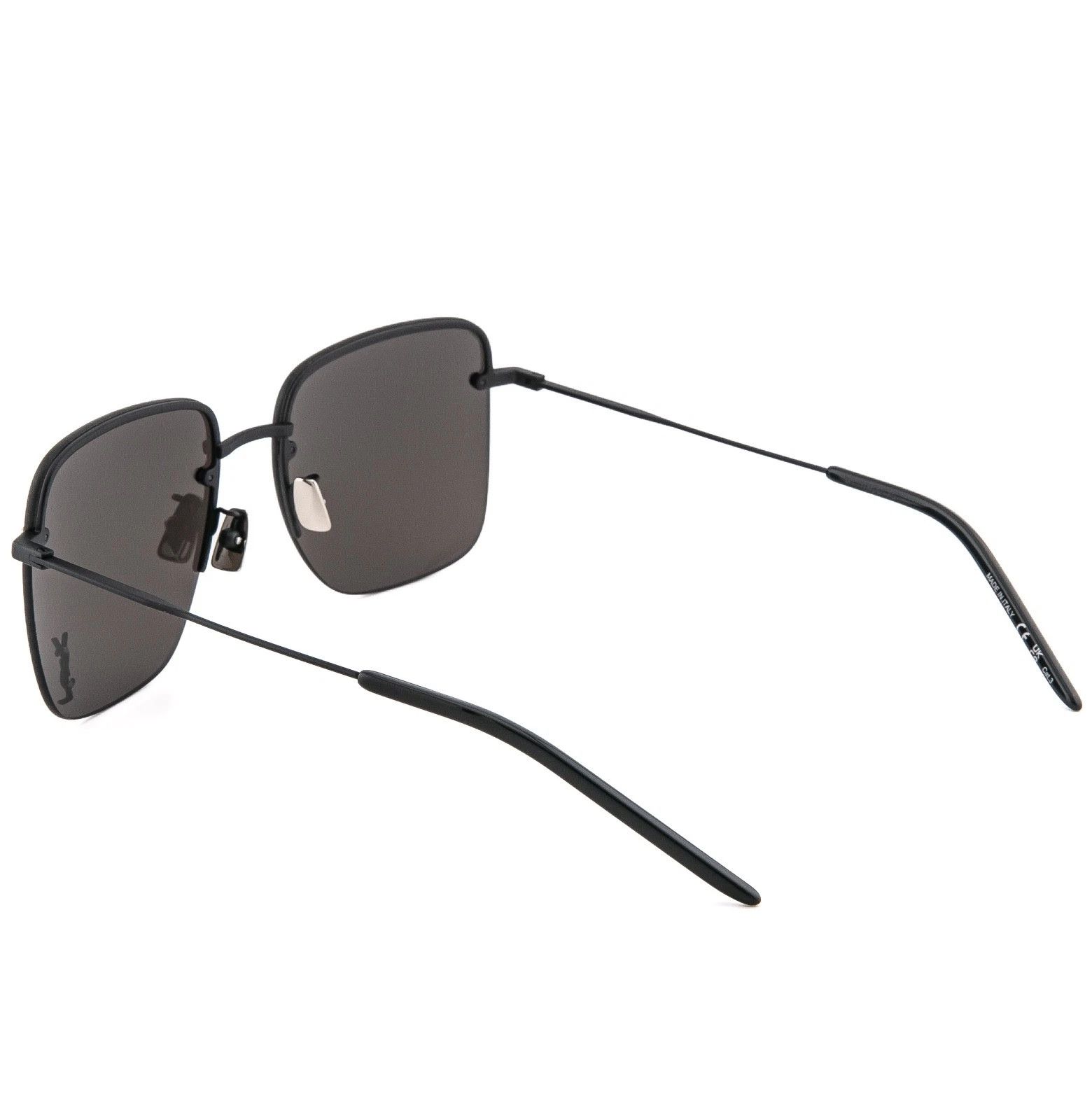 Yves Saint Laurent SAINT LAURENT 312 SL312M 001 YSL Logo Rectangular Sunglasses Size ONE SIZE - 6 Thumbnail