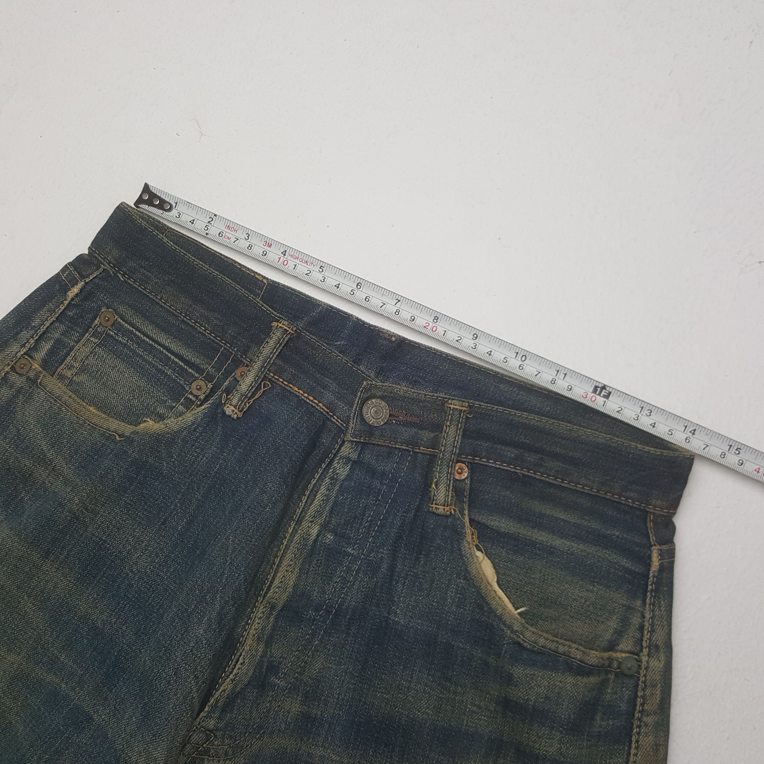 Japanese Brand Vintage Barns Japanese Style Selvedge Denim Jeans Size US 28 / EU 44 - 10 Thumbnail