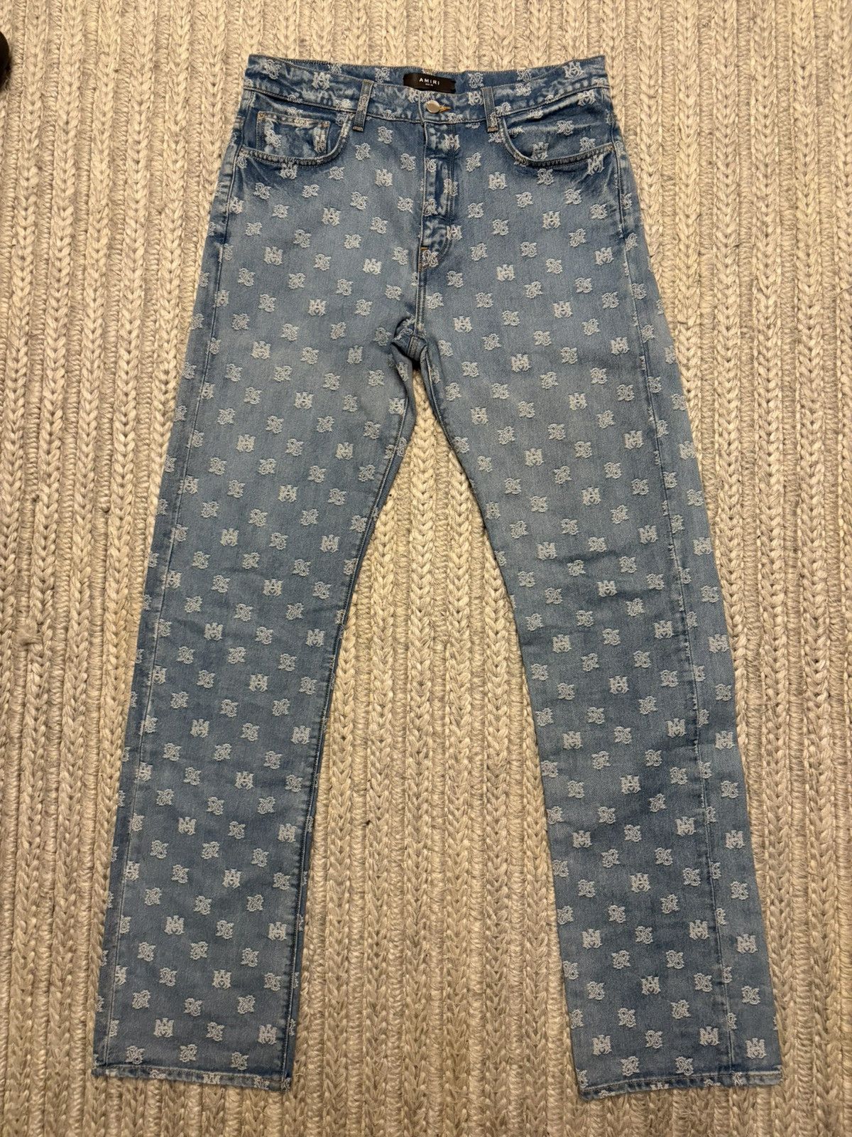 Amiri Amiri pattern jeans Size US 32 / EU 48 - 1 Thumbnail