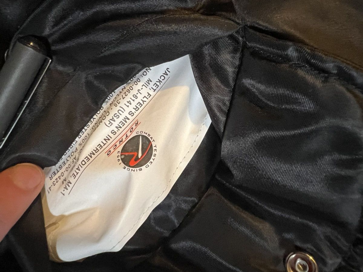Rothco Rothco Black Bomber Jacket Size US M / EU 48-50 / 2 - 7 Thumbnail