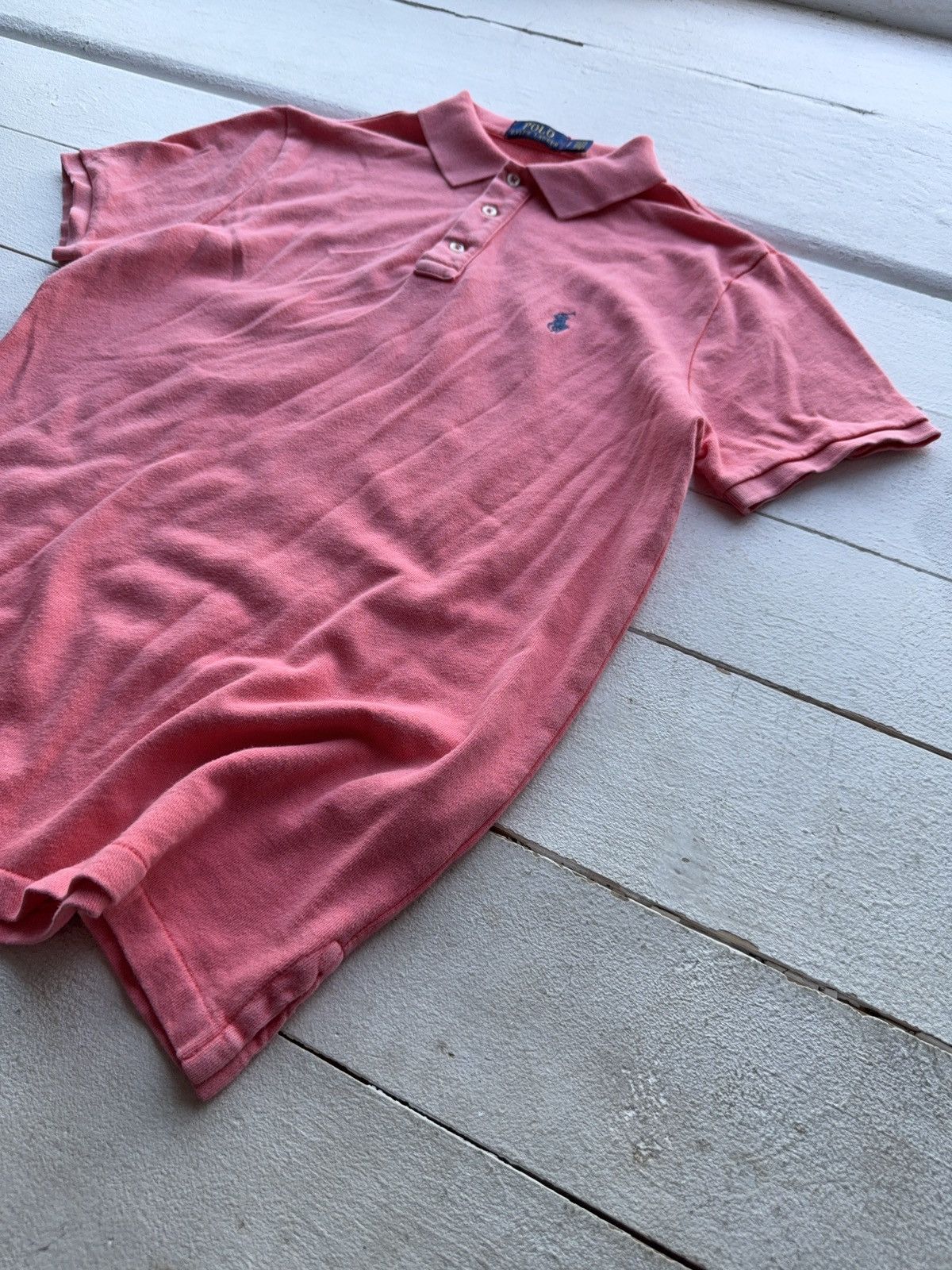 Polo Ralph Lauren Vintage 90s Retro Polo Ralph Lauren Basic Logo Polos Y2K Size US L / EU 52-54 / 3 - 3 Thumbnail