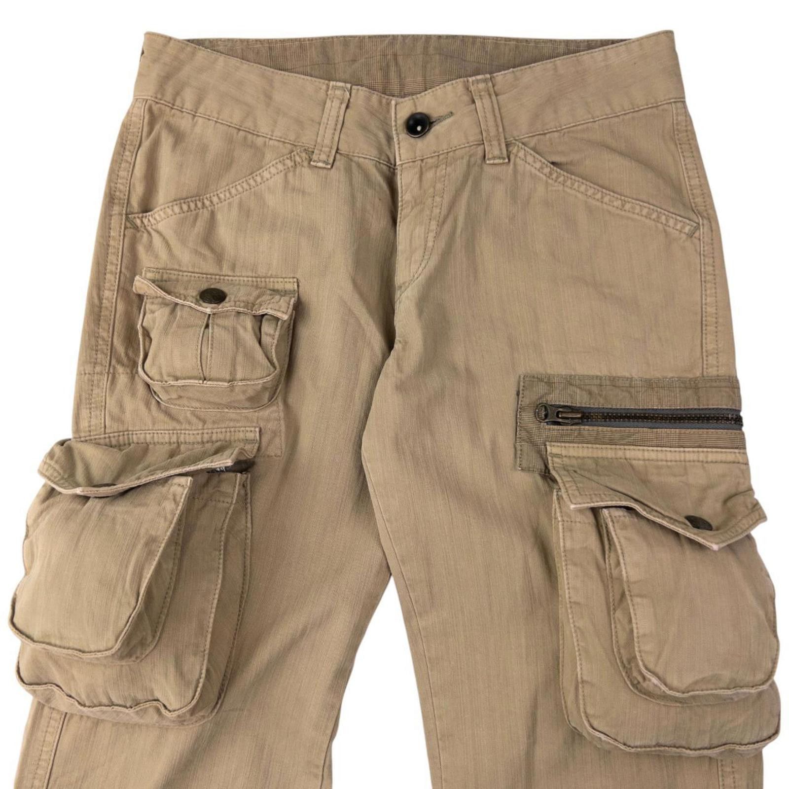 Other Vintage Et Boite Flared Cargo Trousers Size W28 Size US 28 / EU 44 - 4 Thumbnail