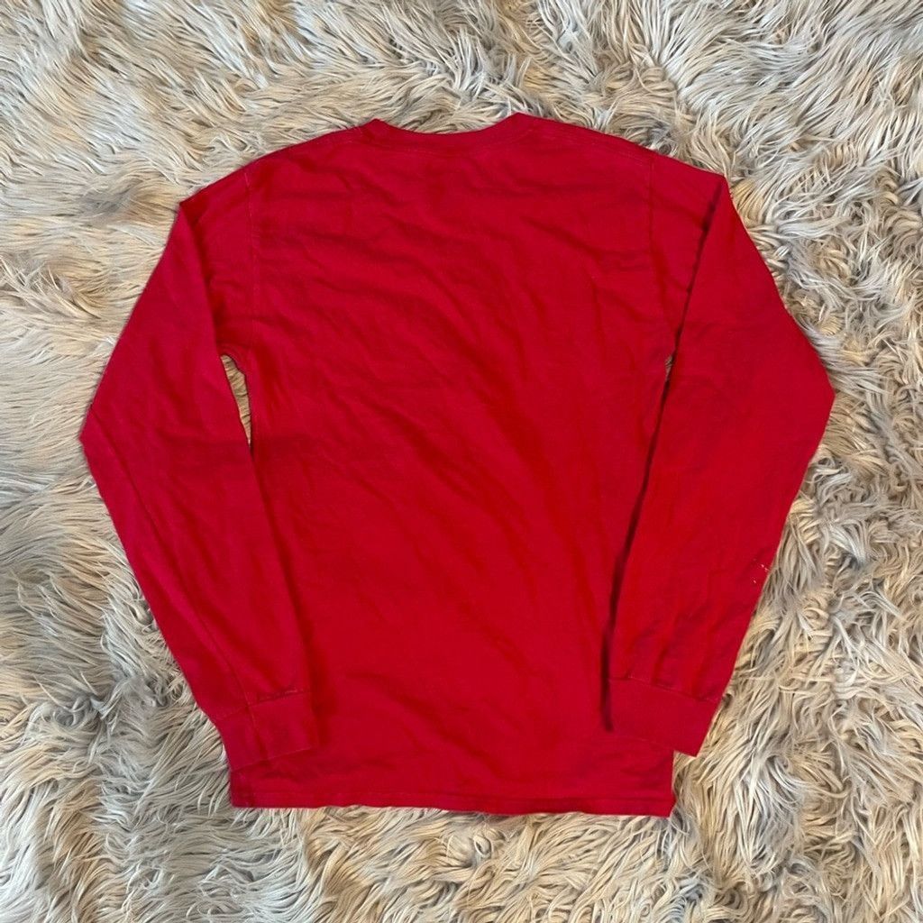 Hanes Vintage Red Disney World Long Sleeve Shirt Size US S / EU 44-46 / 1 - 2 Thumbnail