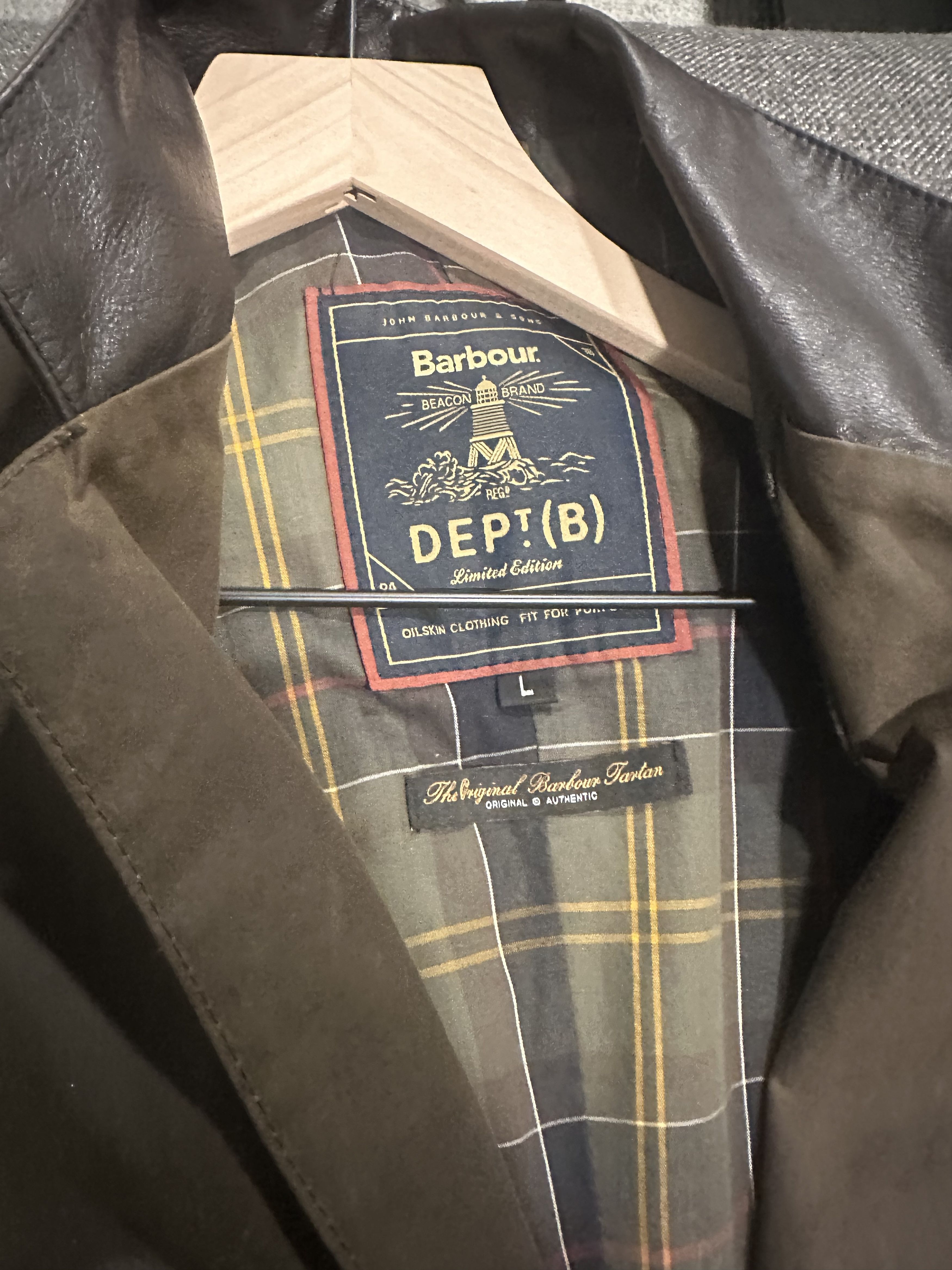 Barbour Department B Commander Jacket Size US L / EU 52-54 / 3 - 3 Thumbnail