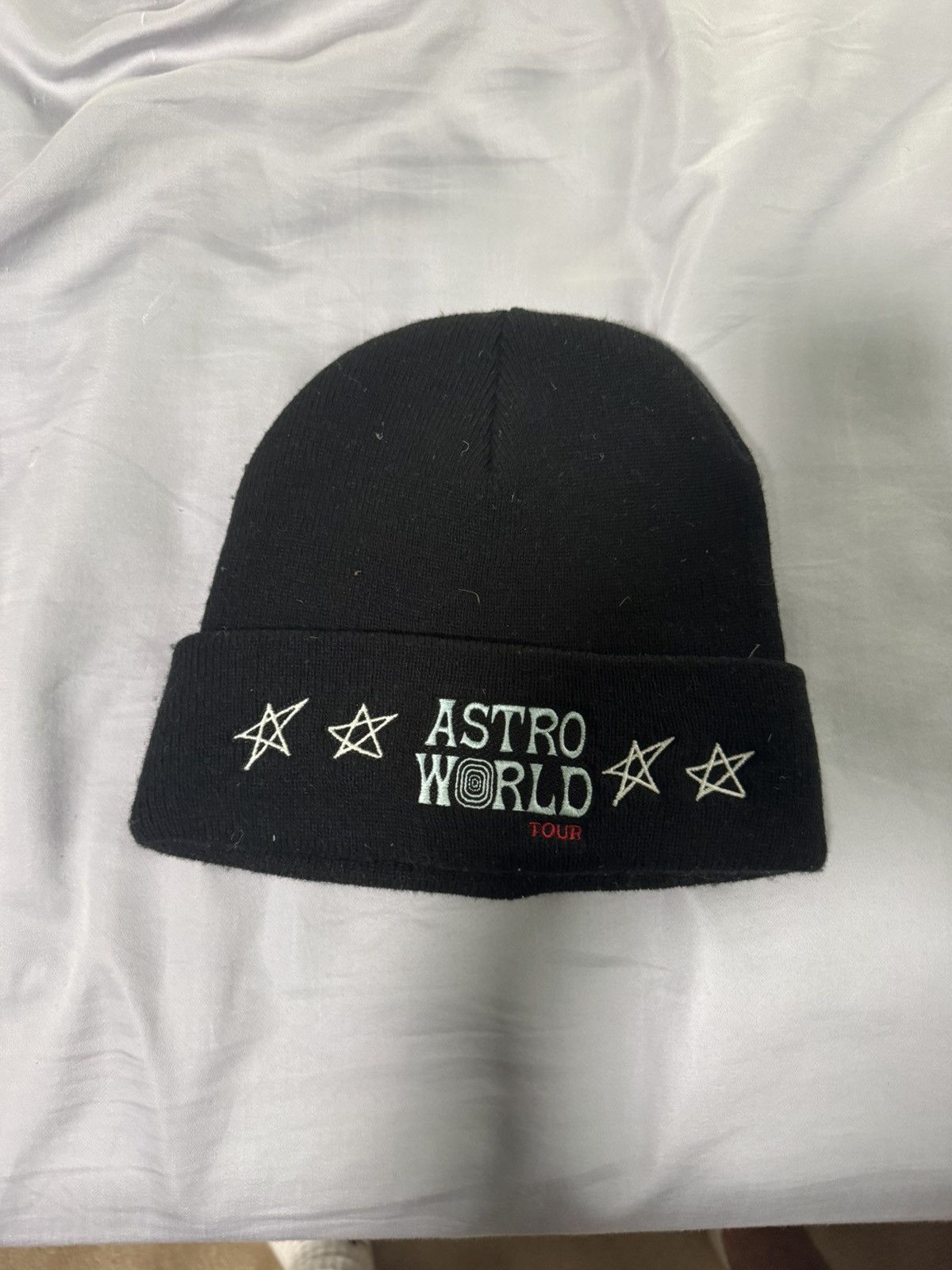 Travis Scott Astroworld beanie Size ONE SIZE - 1 Thumbnail