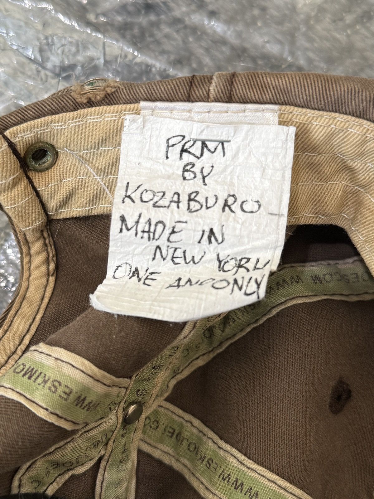 KOZABURO Kozaburo 1 Line PRM cap 3 Size ONE SIZE - 3 Thumbnail