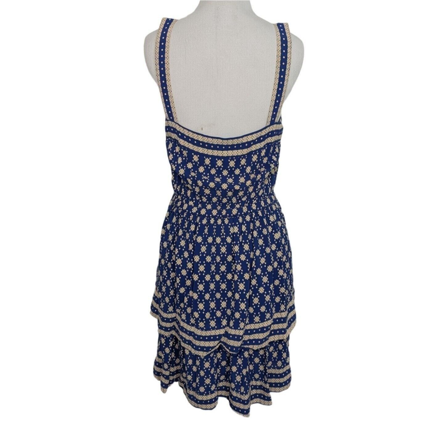 Anthropologie Maeve Anthropologie Tiered Oberlin Mini Dress Womens Size 8 Size M / US 6-8 / IT 42-44 - 8 Thumbnail
