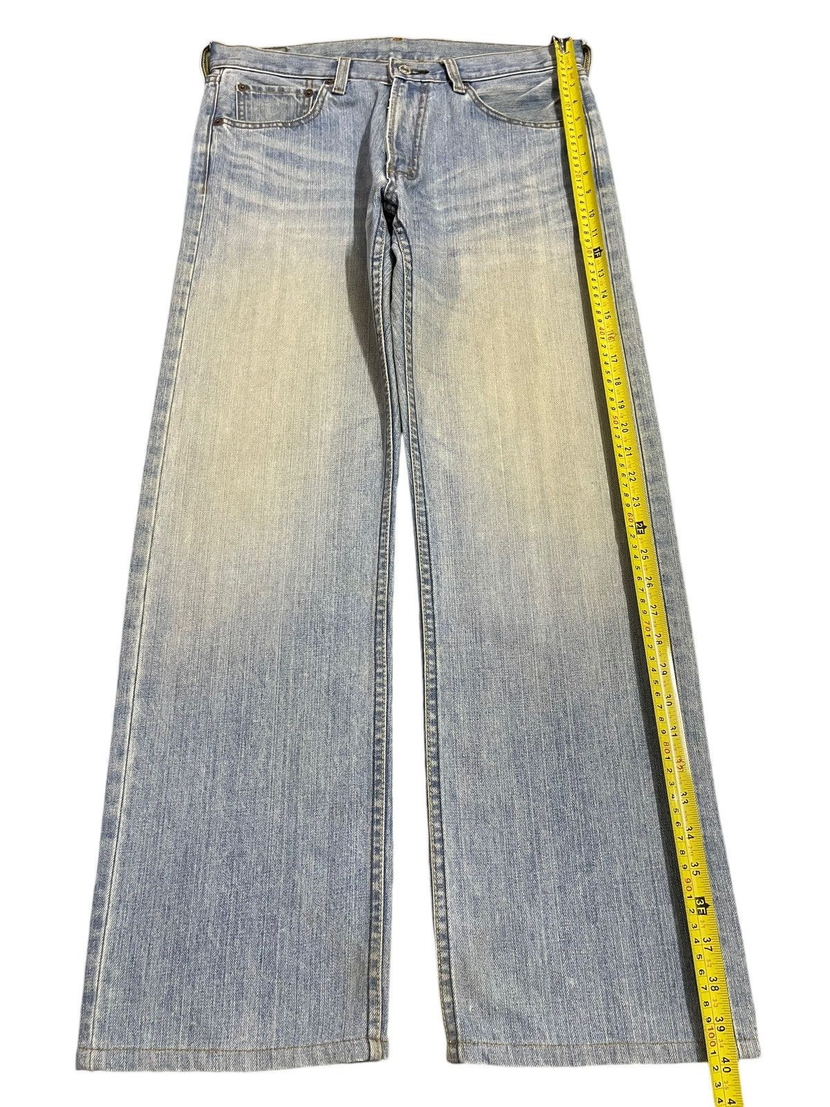 Japanese Brand Vintage Japanese Brand Blue Mud Wash Style Loose Jeans Size US 33 - 12 Thumbnail